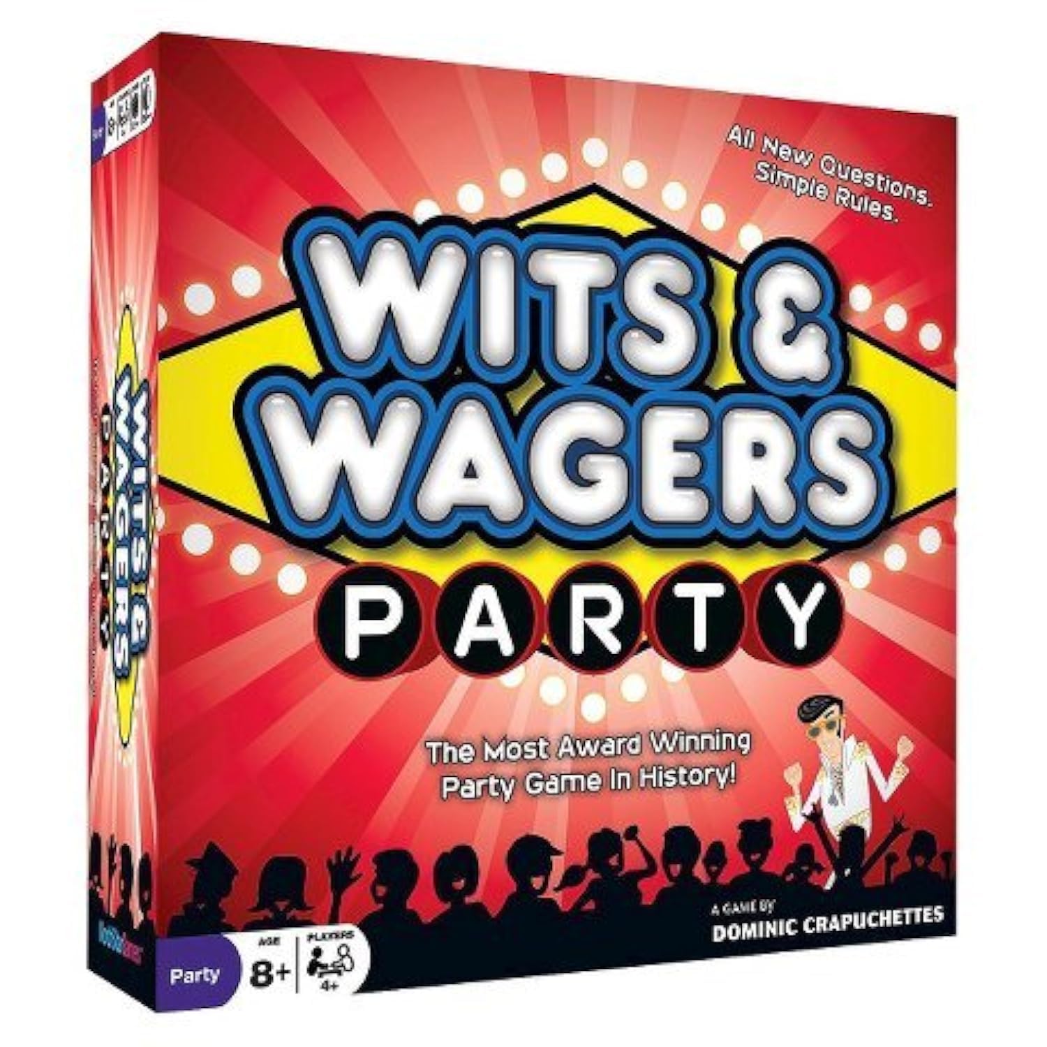 Wits & Wagers New Party Game - 家庭聚会、朋友聚会、团队建设必备的趣味问答桌游
