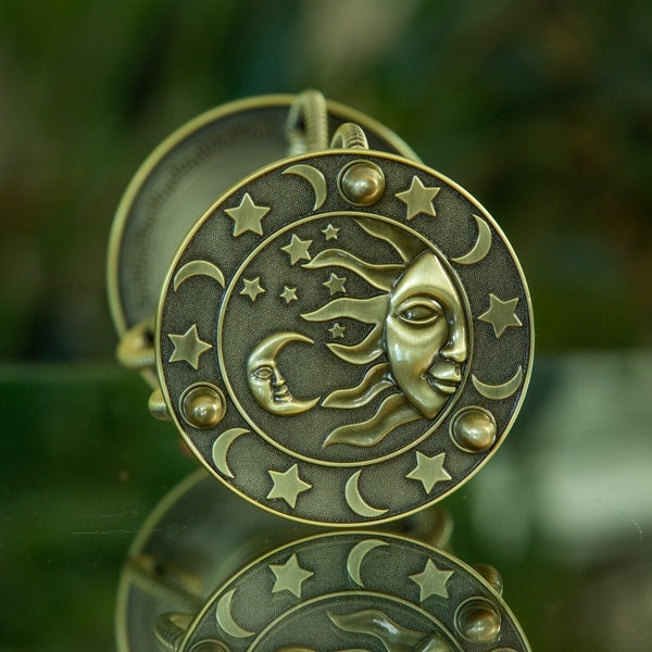 Sun and Moon Hourglass Urn - Elegant Memorial Keepsake for Ashes - Perfect for Home Memorials, Funeral Decor & Remembrance Gifts