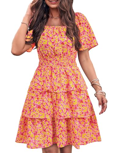 Rose Red Floral