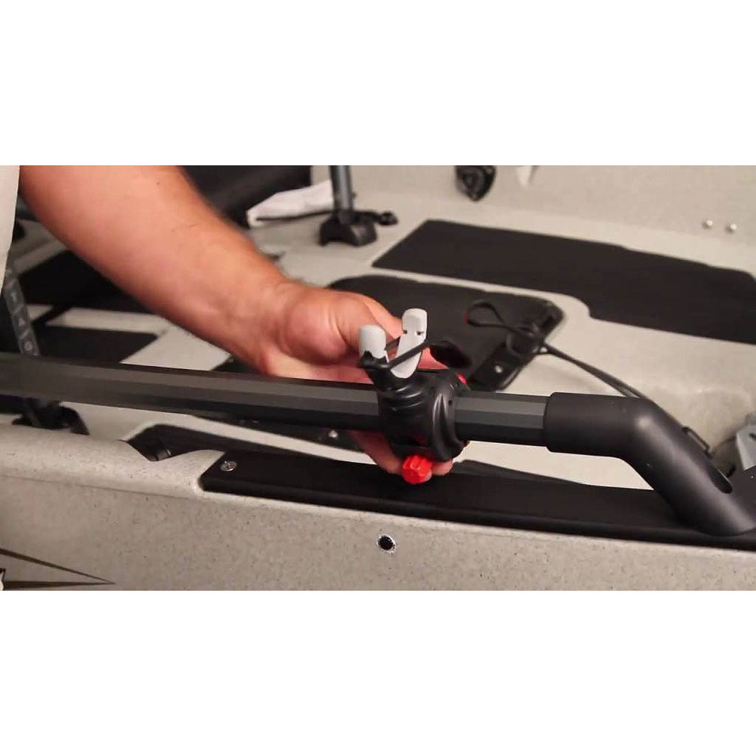 Hobie H Rail G Hold Mount - Heavy Duty Kayak Fishing Rod Holder for Saltwater & Freshwater - Perfect for Kayak Anglers & Outdoor Adventures