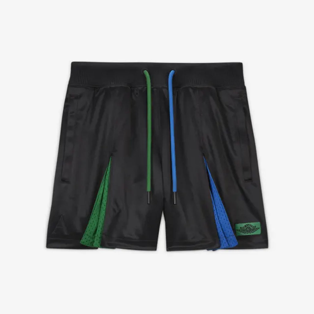 ALEALI MAY X JORDAN Pleated Shorts for Women - Black Athletic Shorts for Running, Gym & Casual Wear