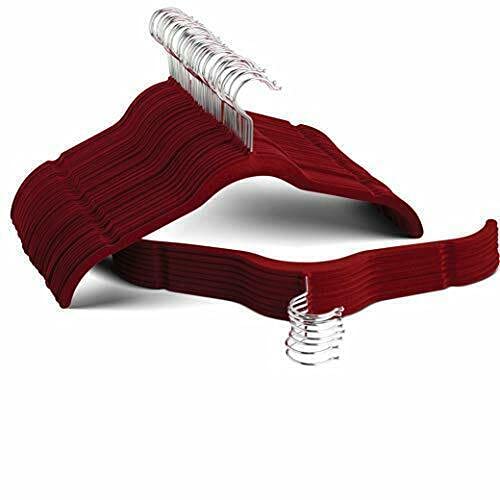 StateOJ Nonslip Hook Set of 50 - Durable Clothes Rack, Coat Hangers & Closet Organizer for Home, Dorm Room Essentials, Perfect for Pants, Clothing & Room Organization