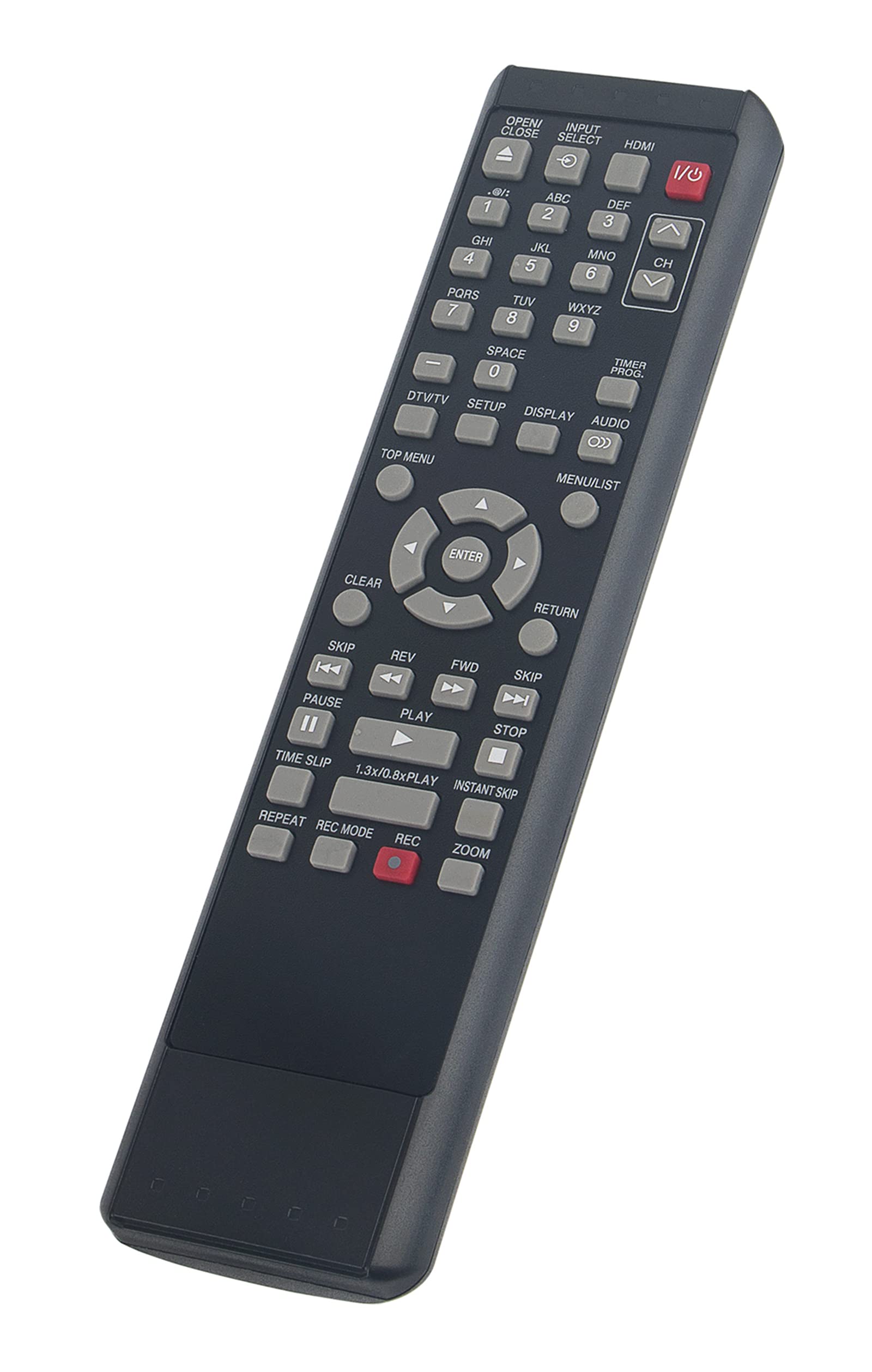 Replacement Remote Control for Toshiba DVD Recorder D-R550 D-R560 D-R570 & KU Models - Compatible with D-R550KU D-R560KU D-R570KU - Perfect for Home Theater & Media Playback