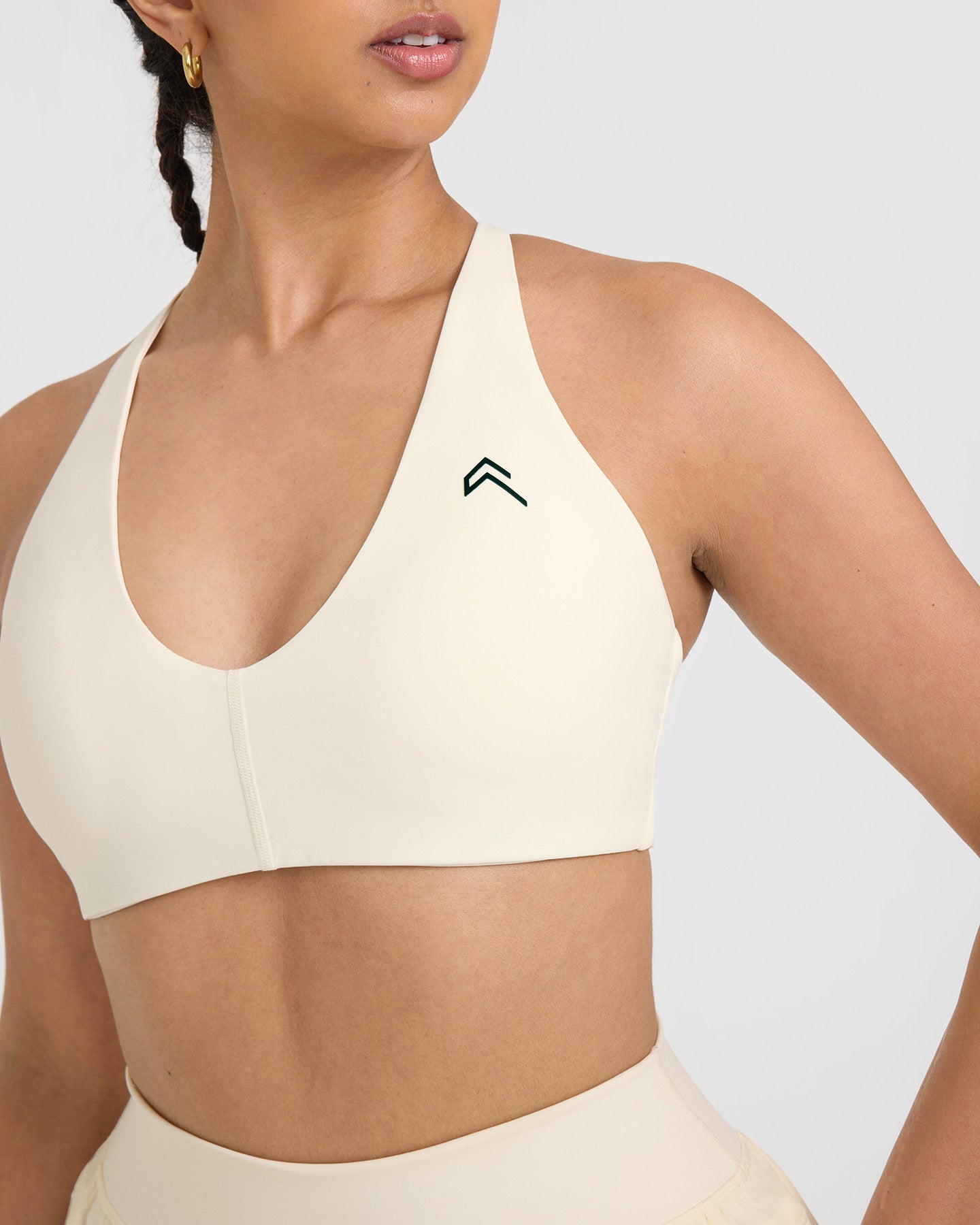 Seamless Wireless Micro Bralette - Comfortable Off White Bralette for Everyday Wear | Perfect for Yoga, Lounge & Sleep