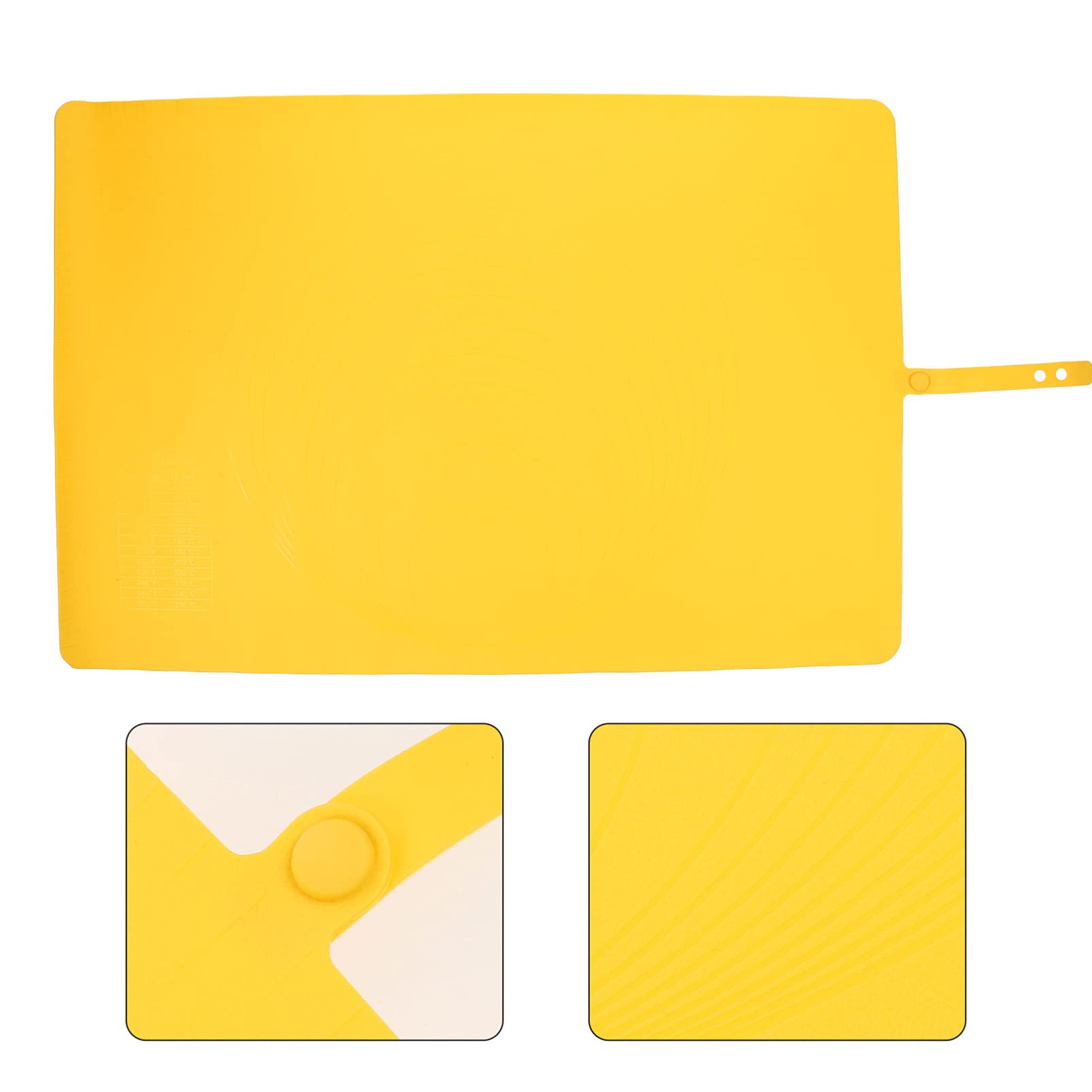 DOITOOL Non-Stick Silicone Baking Mat with Measurements - Extra Large Pastry Mat for Kneading Dough, Rolling, Biscuits & Baking - Perfect for Kitchen, Home Baking & Pastry Making