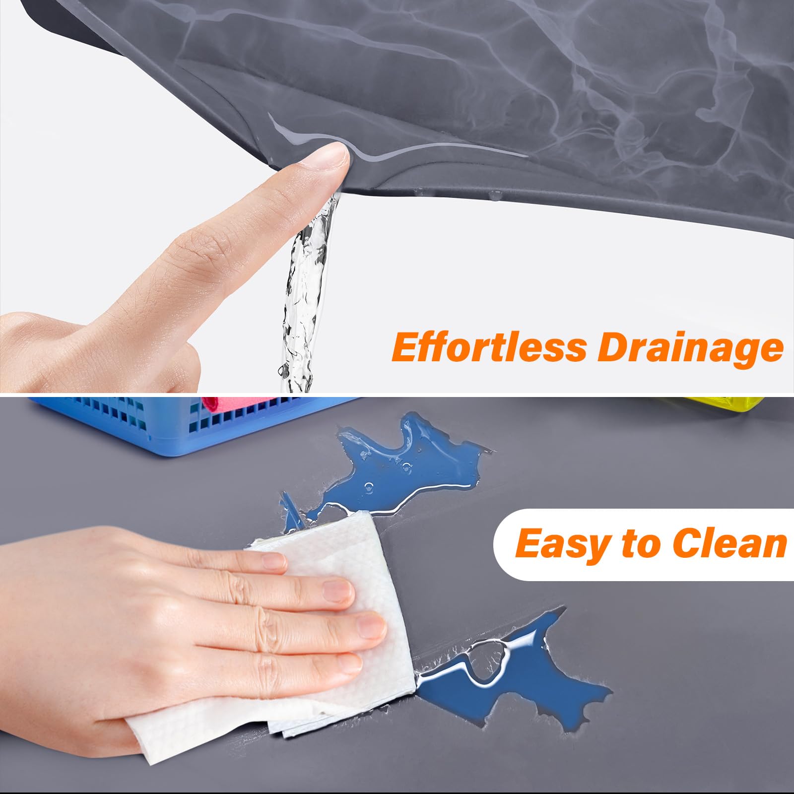 FLATO Waterproof Under Sink Mat 34