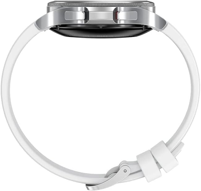 SAMSUNG Galaxy Watch 4 44mm Smartwatch with Bonus Band (Black) - ECG Monitor, Fitness Tracker for Running, Sleep & Heart Rate, GPS Fall Detection, Bluetooth - US Version (Silver) | Perfect for Workouts, Health Monitoring & Everyday Wear