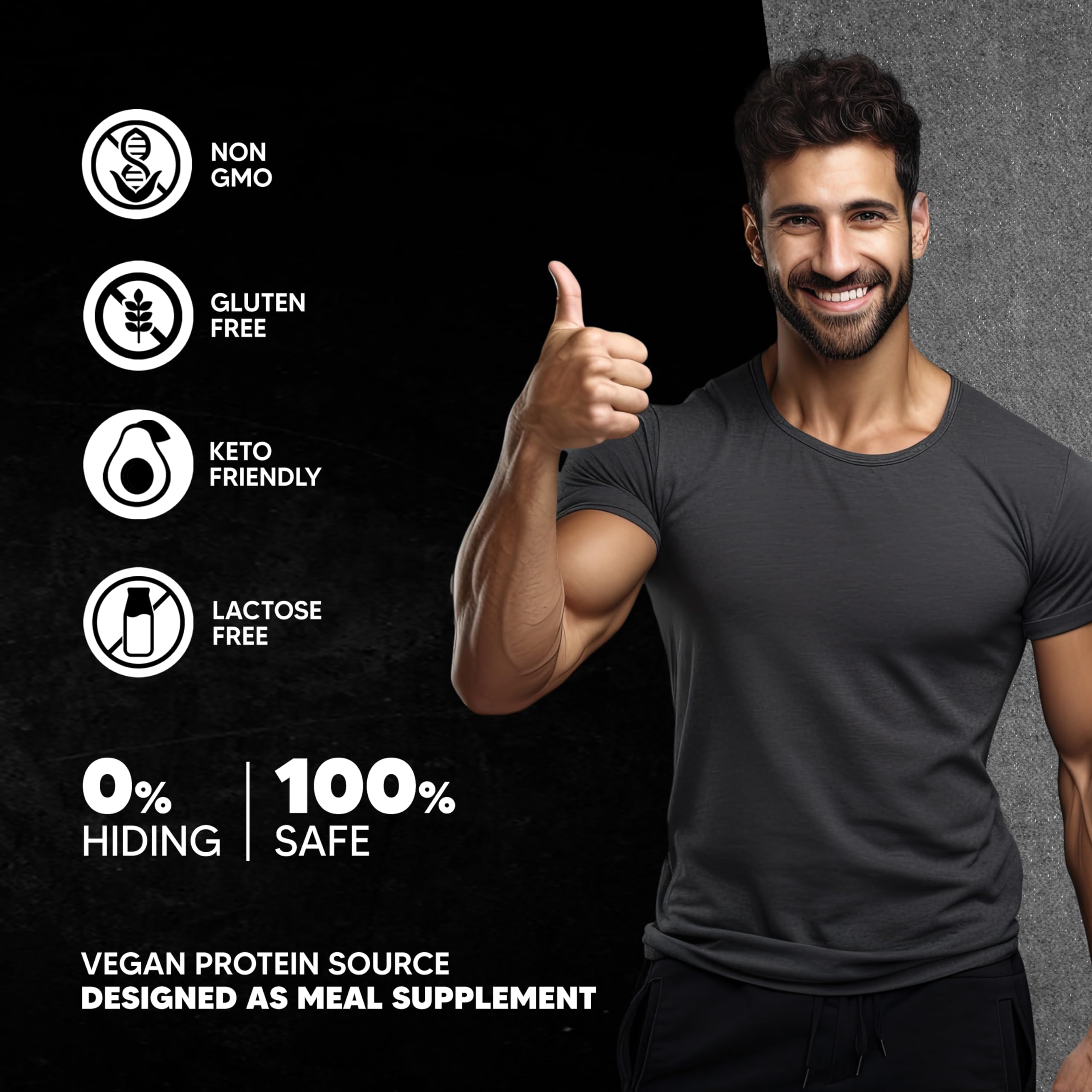 Asitis Nutrition 100% Soy Protein Isolate Powder - 27g Protein per Serving, All 9 Essential Amino Acids, Vegan Plant-Based Protein Supplement, Unflavored, Zero Cholesterol & Additives - 1000g (33 Servings) for Muscle Recovery, Weight Management & Healthy Lifestyle