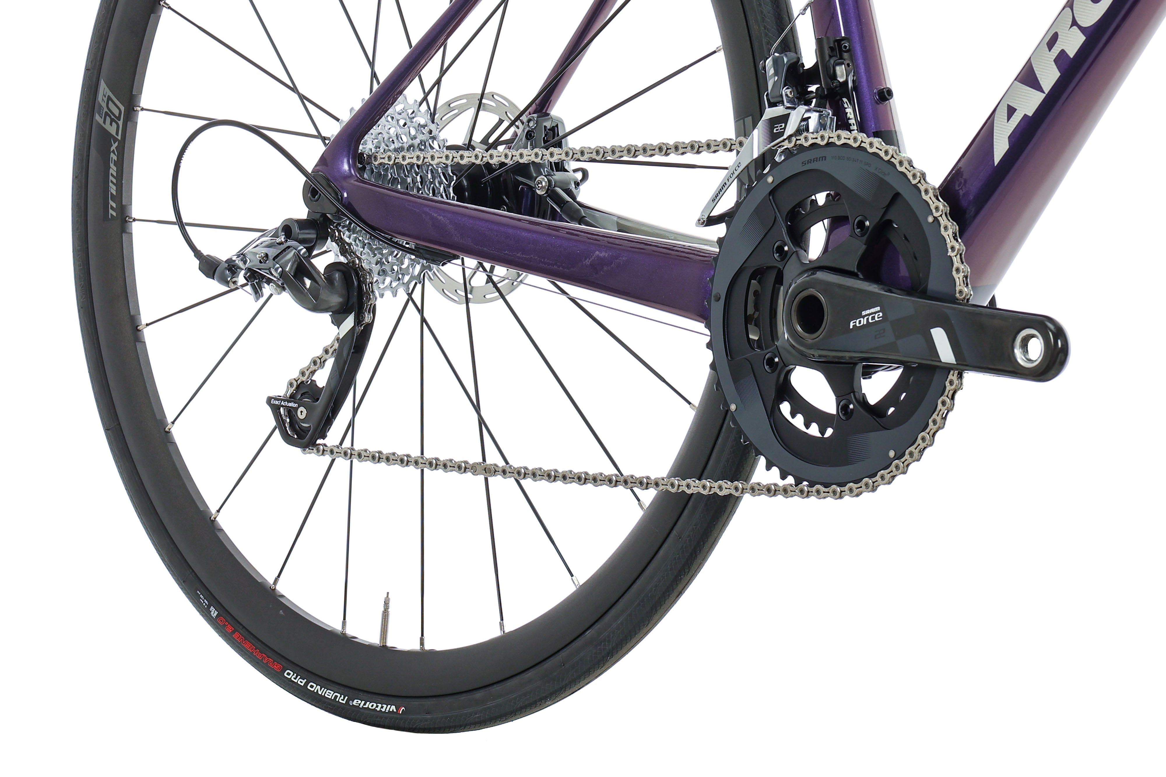 Argon 18 Gallium Disc SRAM Force 22 Road Bike 2023 - XX Small Size | Lightweight Carbon Frame for Racing & Endurance | Perfect for Competitive Cyclists & Long-Distance Rides