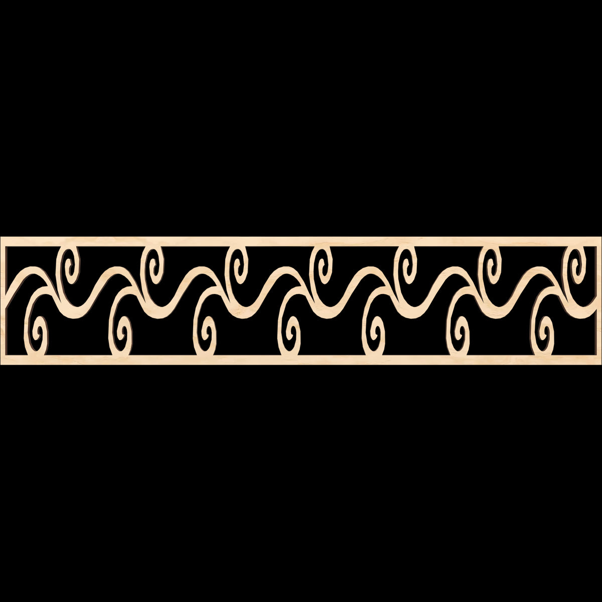 Tilden Fretwork Moulding - Decorative Wood Trim for Home & Furniture DIY Projects - Perfect for Wall Paneling, Cabinetry and Interior Design