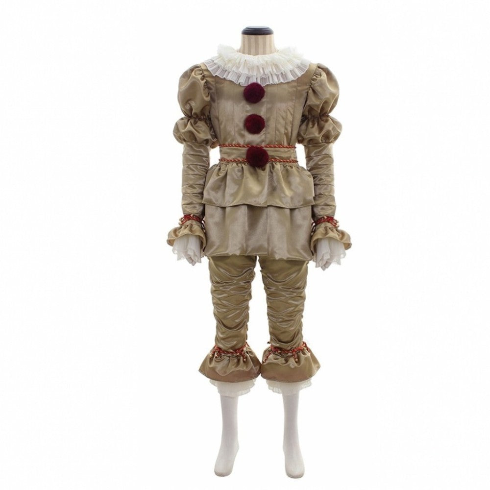 Scary Halloween Clown Costume for Adults - Spooky Party Outfit for Halloween, Cosplay & Themed Events