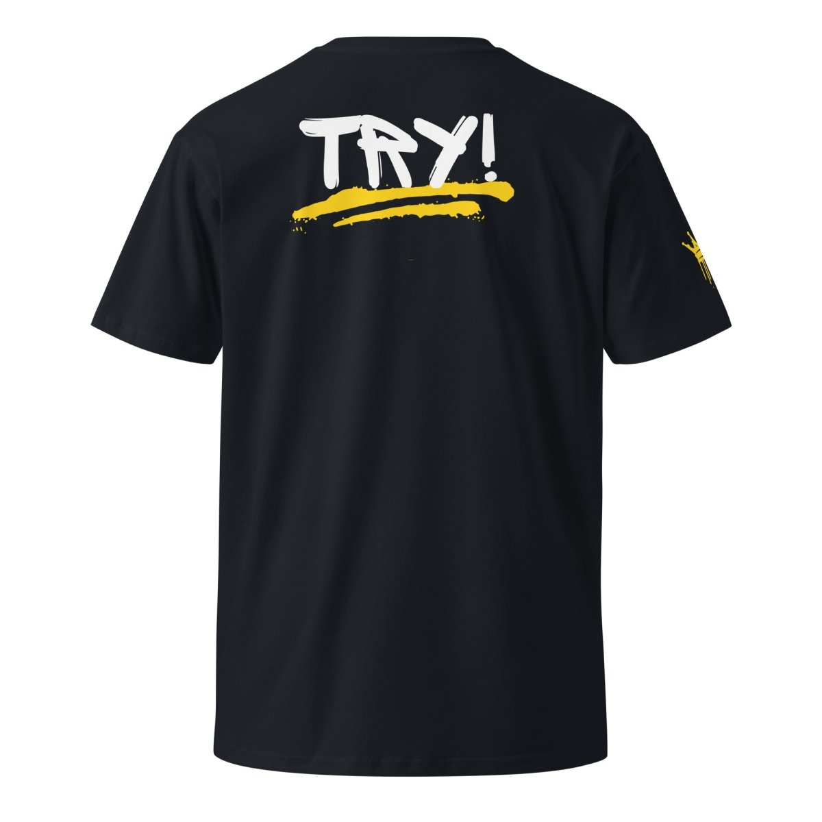 Street Sovereign Tee - 'Just for Today' & 'TRY' Edition Graphic T-Shirt for Men | Trendy Streetwear Fashion | Perfect for Casual Wear, Urban Outfits & Music Festivals