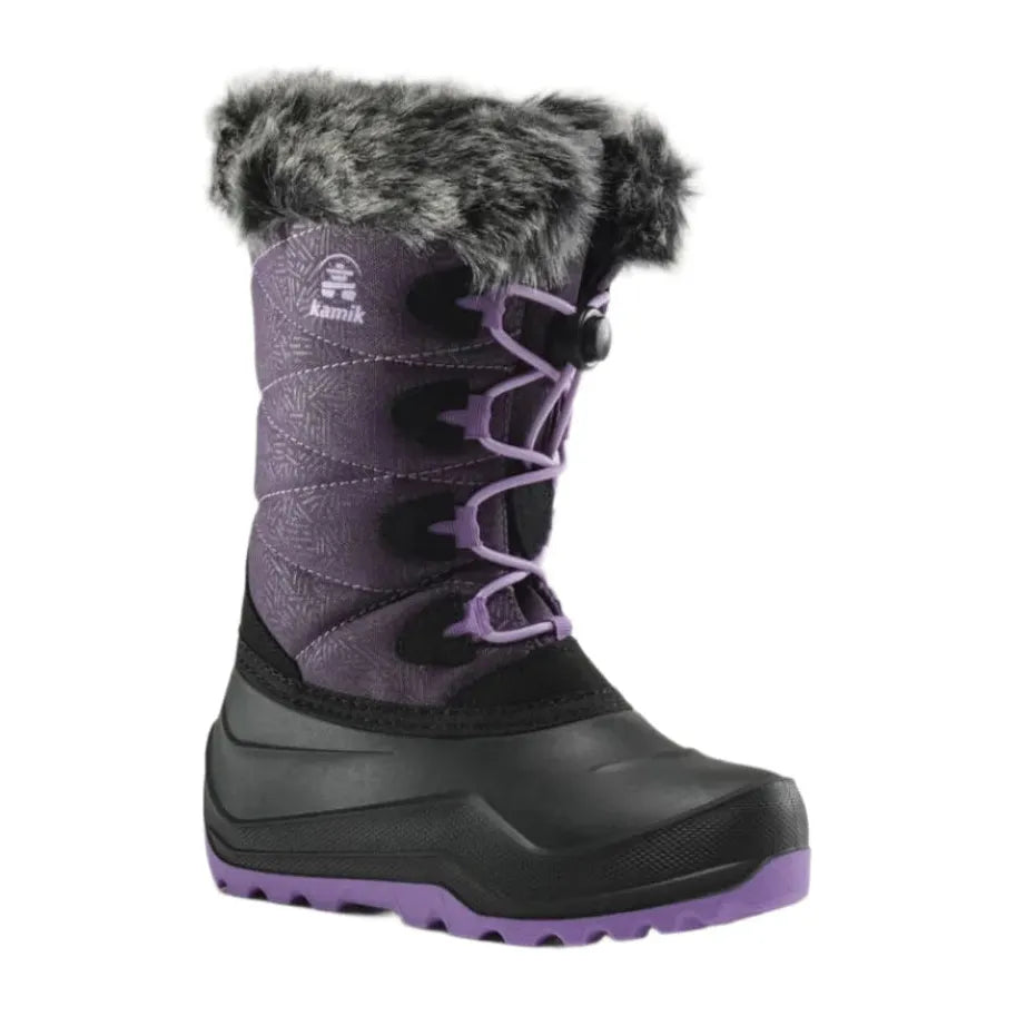 KAMIK SNOWANGEL Kids' Winter Boots - Waterproof Snow Boots for Boys & Girls - Warm Insulated Boots for Cold Weather, Snow Play & Outdoor Activities