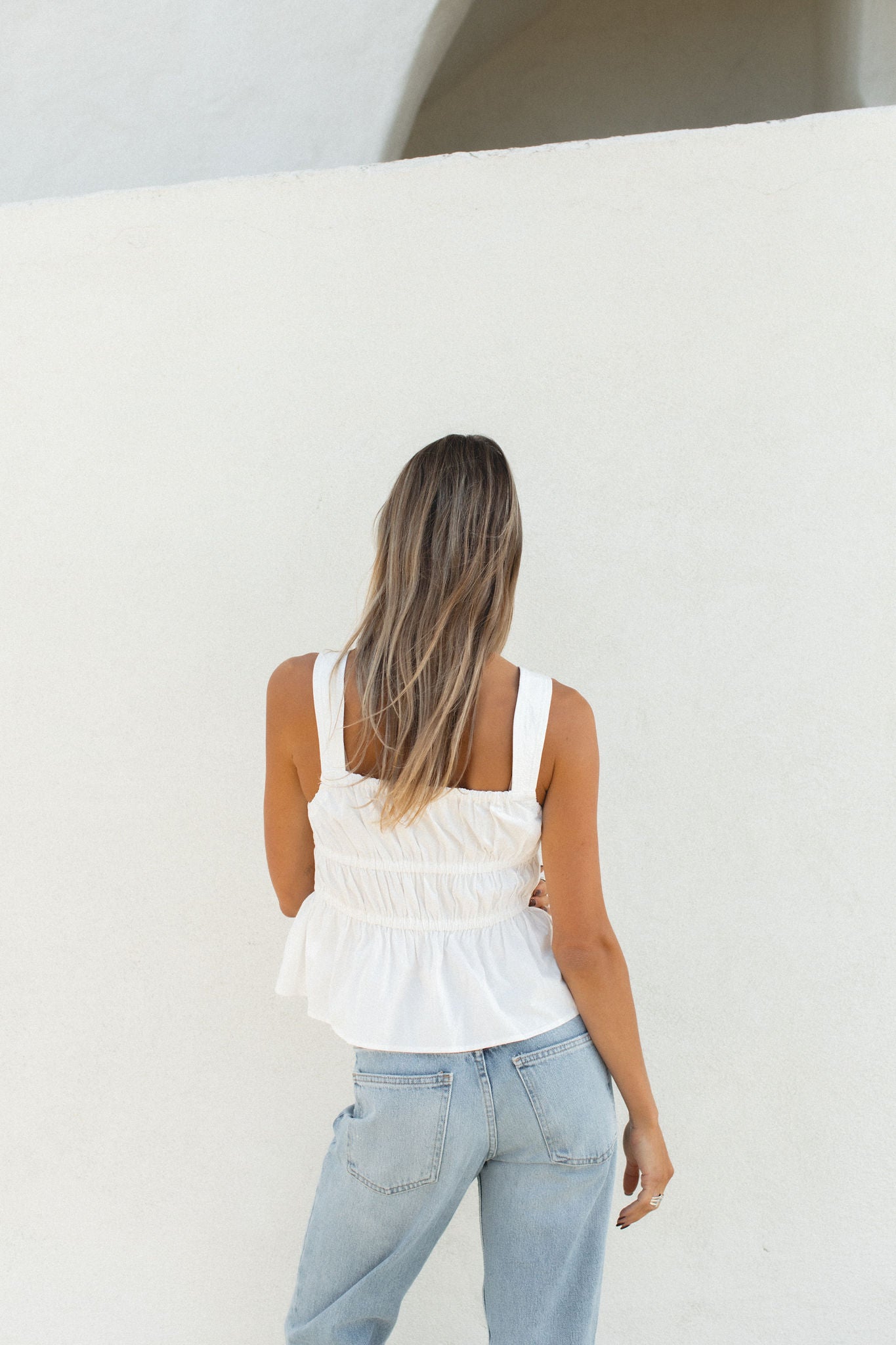 Tuscan Tie Tank Top for Women - Stylish Summer Sleeveless Blouse, Perfect for Beach, Vacation & Casual Outings