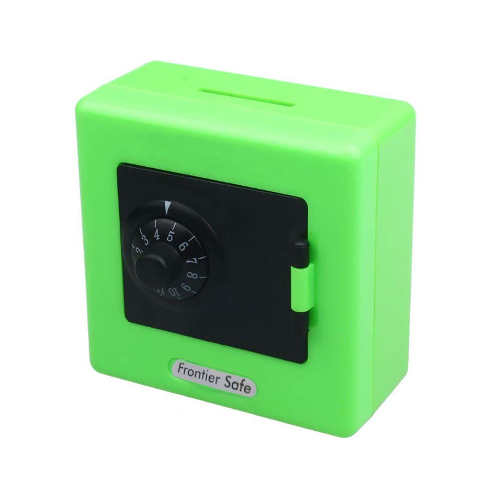 Secure Combination Lock Money Box - Heavy Duty Coin Saving Storage Case with Code Lock - Piggy Bank for Kids & Adults - Perfect for Home, Office, and Travel Cash Protection