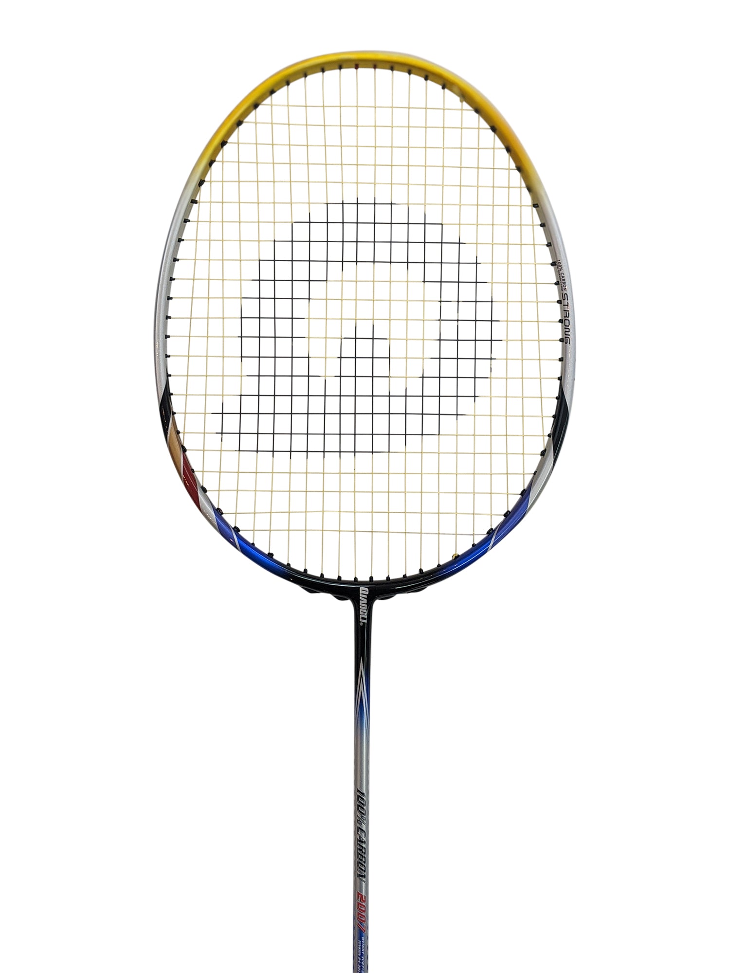 Qiangli 2007 Professional Badminton Racket - Lightweight Carbon Fiber Shuttlecock Racket for Adults & Teens - Perfect for Indoor/Outdoor Games, Training & Competitive Play
