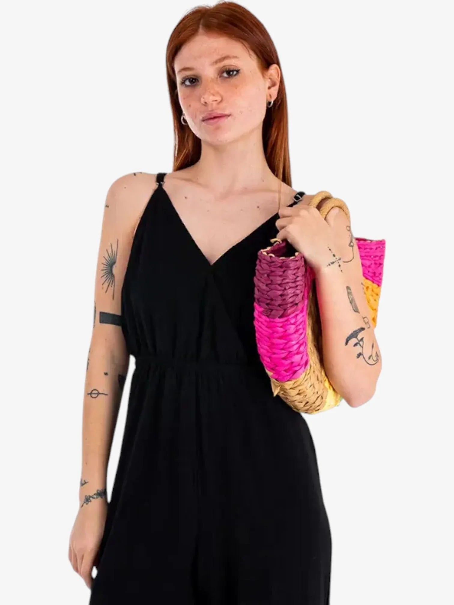 Mono Roxy Never Ending Summer Solid Black Women's Casual Dress - Perfect for Beach Vacations, Summer Parties & Everyday Wear