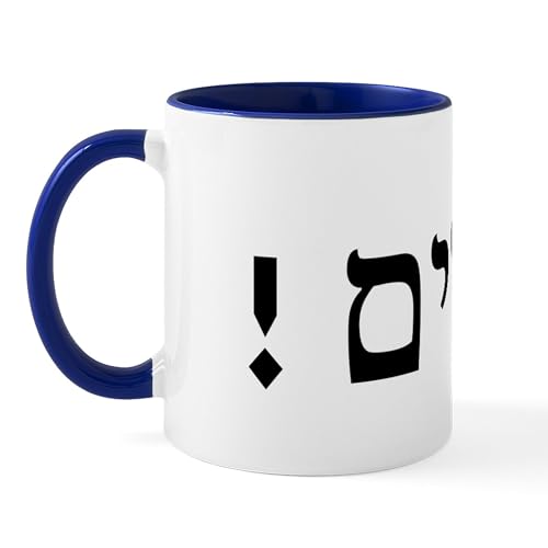 White/Navy Inside - Hebrewlchaim Mug