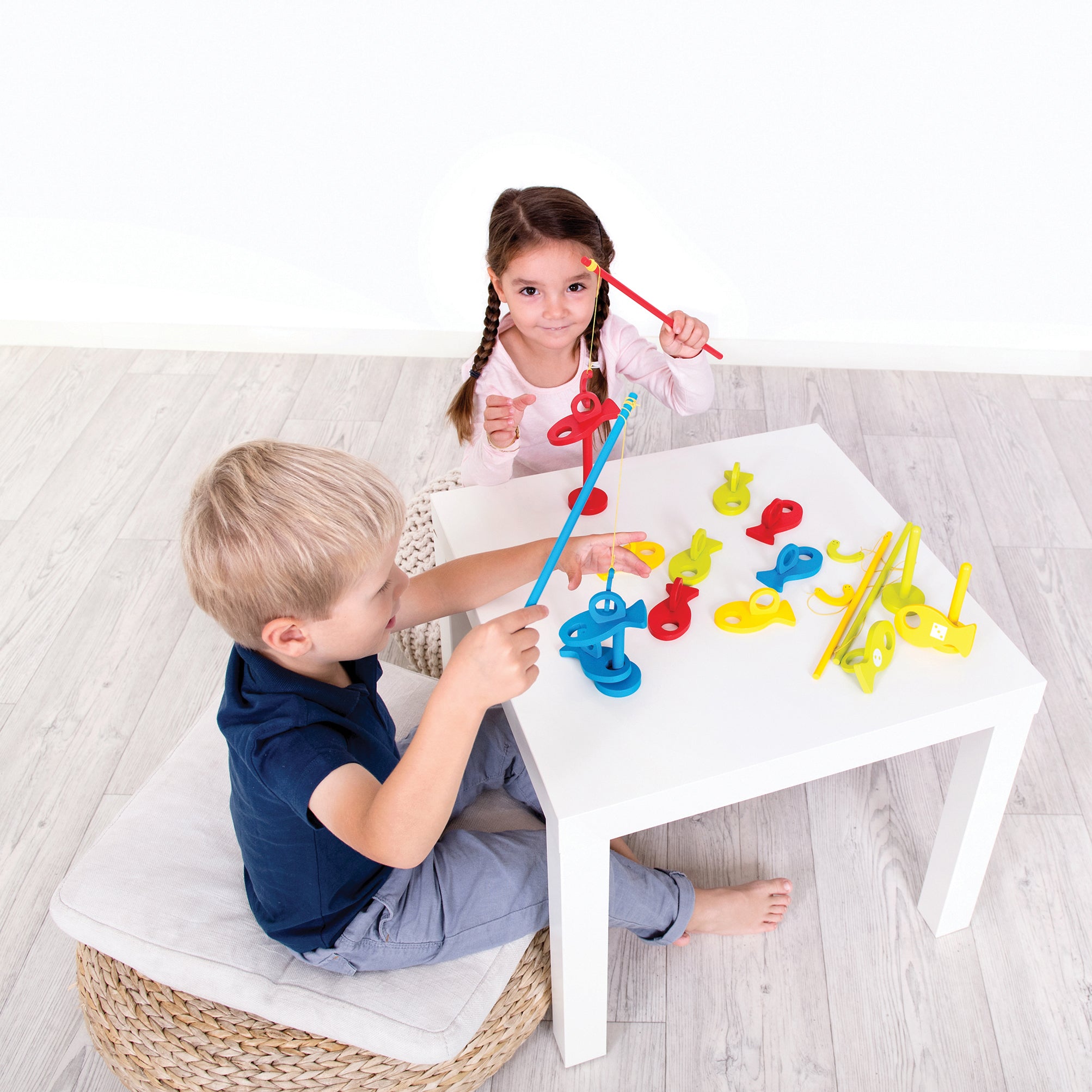 Beleduc Fishing Fever - Colorful Wooden Magnetic Fishing Game for Kids - Fun Learning Toy for Preschoolers & Toddlers - Perfect for Birthday Gifts & Family Game Night