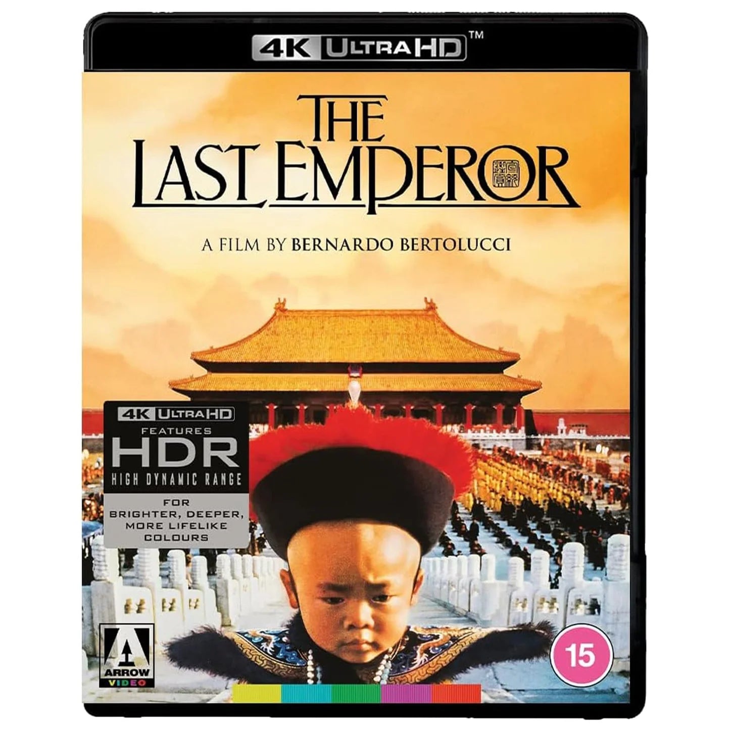 The Last Emperor 4K UHD Blu-ray - Award-Winning Historical Drama - Perfect for Movie Collectors & Cinephiles