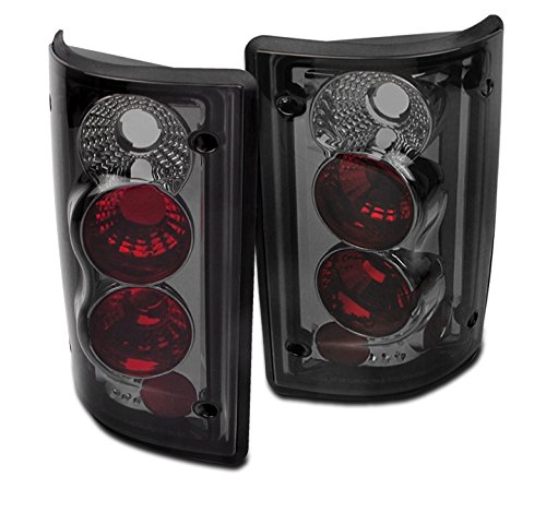 Smoke Tail Brake Lights Lamps Compatible with 1995-2006 Ford Econoline Van E-Series & 2000-2006 Excursion - Upgrade Your Vehicle's Rear Lighting for Night Driving & Enhanced Safety