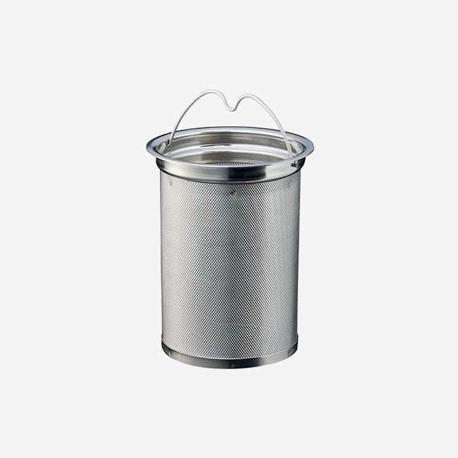 Guy Degrenne Salam Premium Stainless Steel Tea Infuser - 6/8 Cup Capacity - Fine Mesh Loose Leaf Tea Filter for Hot & Iced Tea - Perfect for Home, Office, or Travel Use