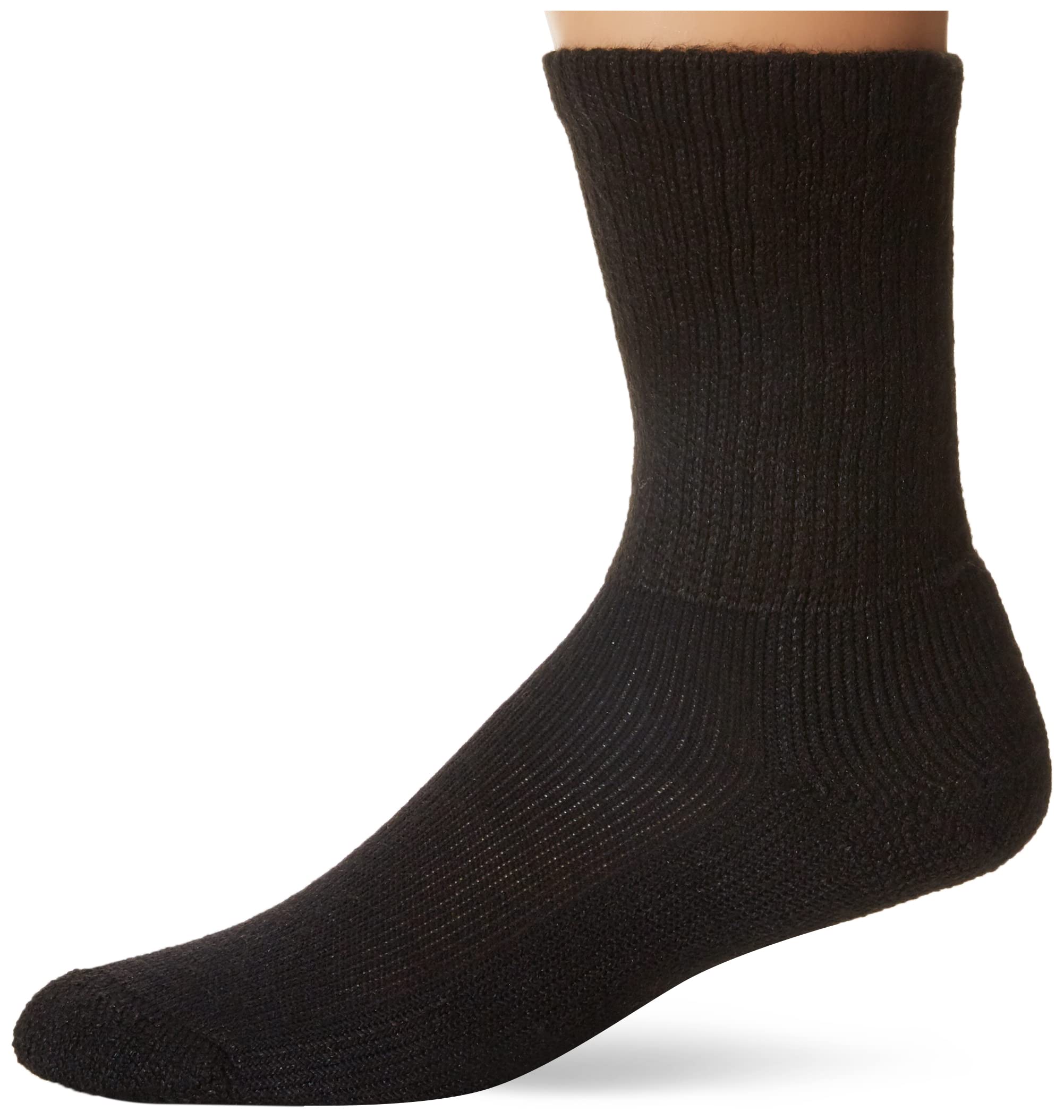 Thorlos Men's WGX Max Cushion Work Crew Socks - Heavy Duty Work Socks for Construction, Hiking & Outdoor Activities - Maximum Comfort & Support for All-Day Wear