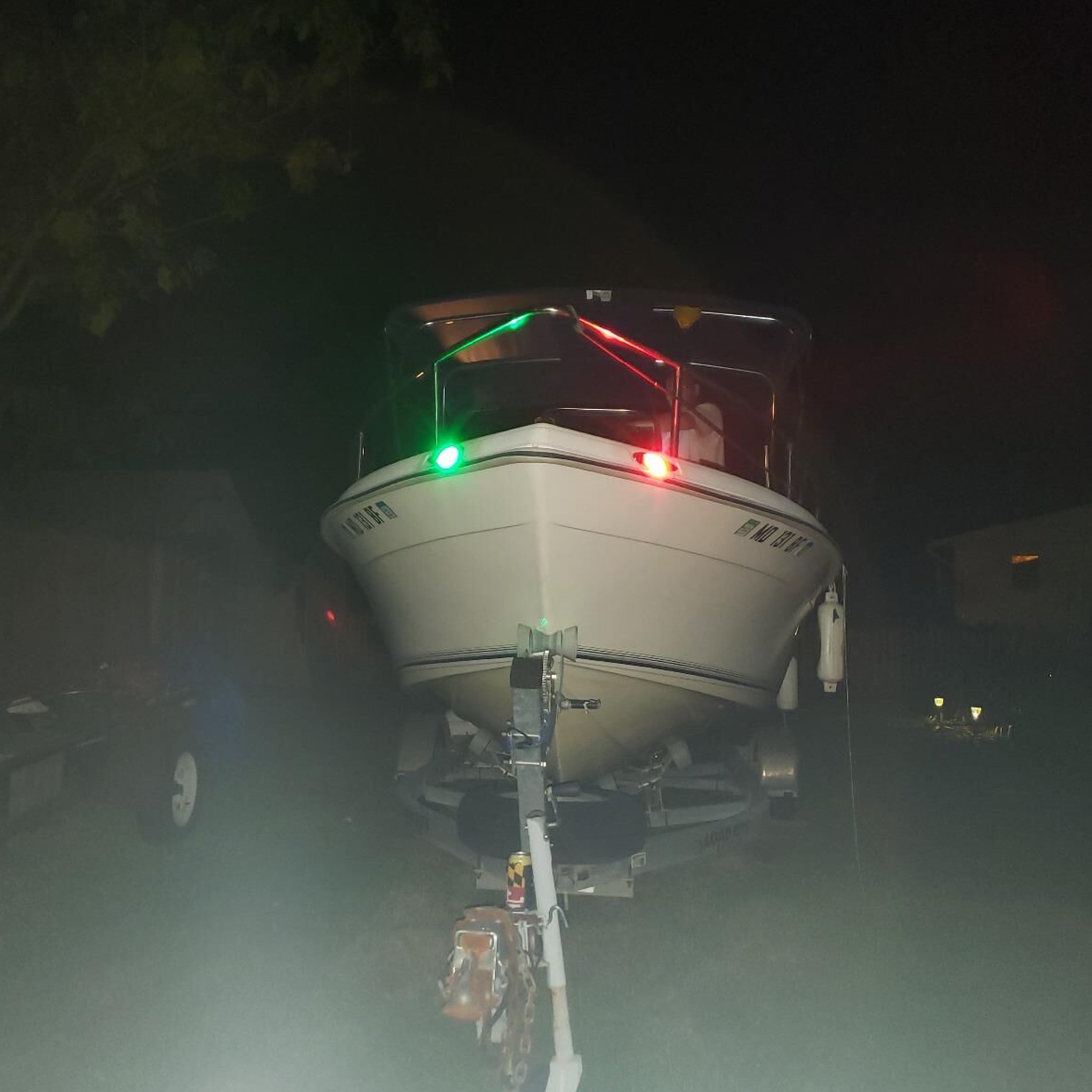IZTOSS 12V Marine LED Navigation Lights - Waterproof Boat Bow & Side Lights for Boats, Yachts, Kayaks - Perfect for Night Sailing, Fishing & Water Safety