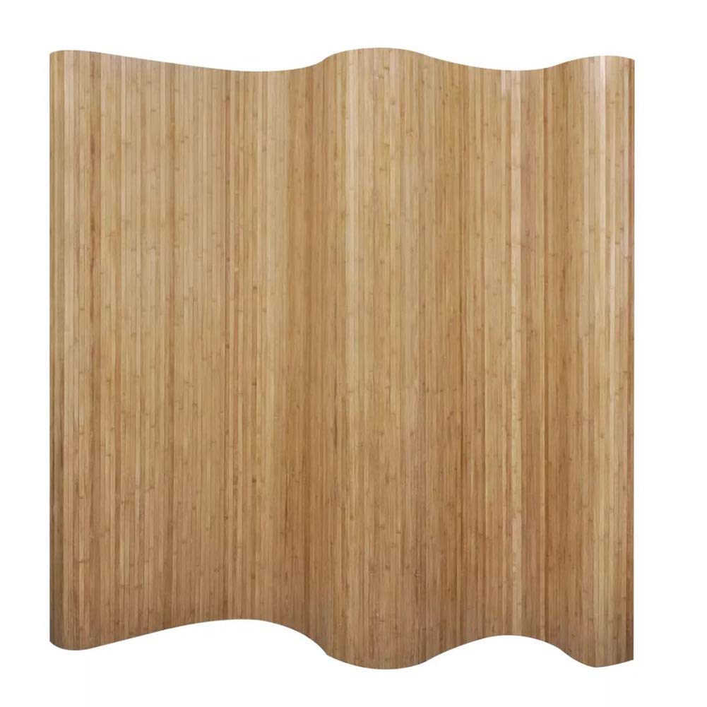 Natural Bamboo Room Divider Screen - 98