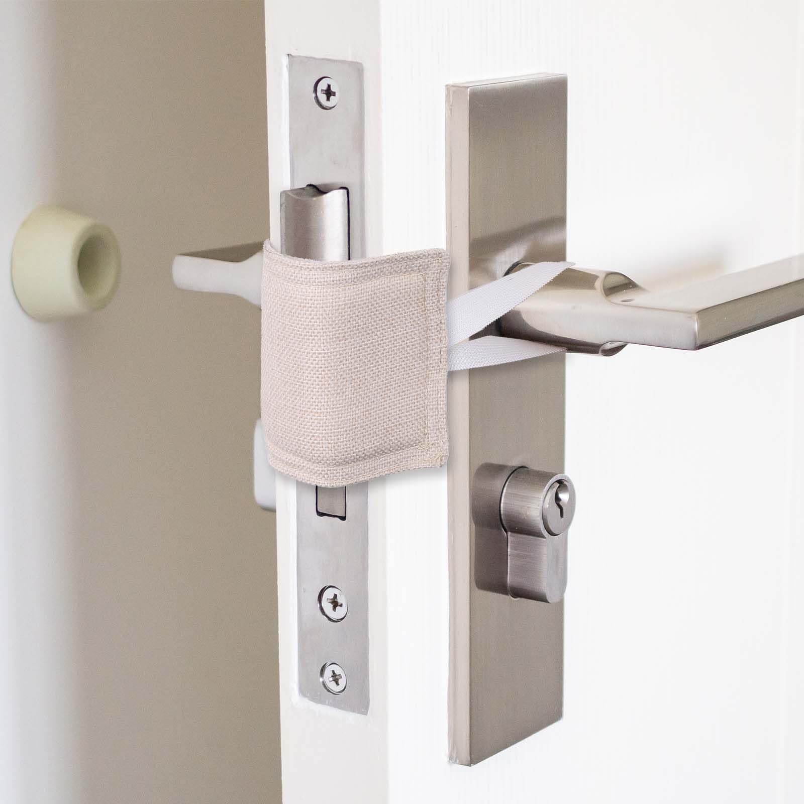 3Pcs Door Silencer Cushion - Noise Reduced for Light Sleepers & Safety (5.5x3.5in) - Bedroom & Office Use