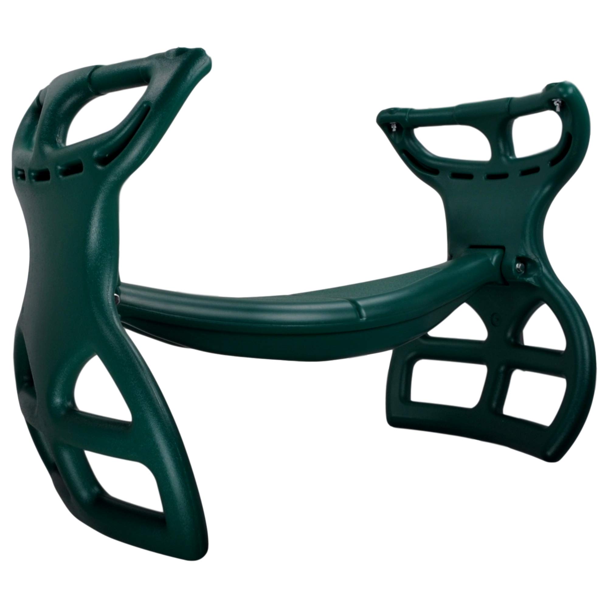 Swing Set Stuff Inc. Green Glider Swing - No Rope or Chain - Safe Outdoor Play Equipment for Kids - Includes SSS Logo Sticker - Perfect for Backyards, Parks, and Playgrounds