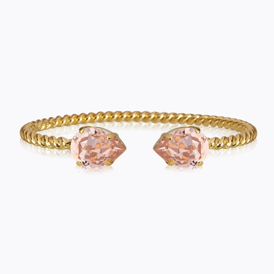 Vintage Rose Mini Drop Bracelet - Dainty Adjustable Charm Bracelet for Women - Perfect for Everyday Wear, Gifts & Special Occasions