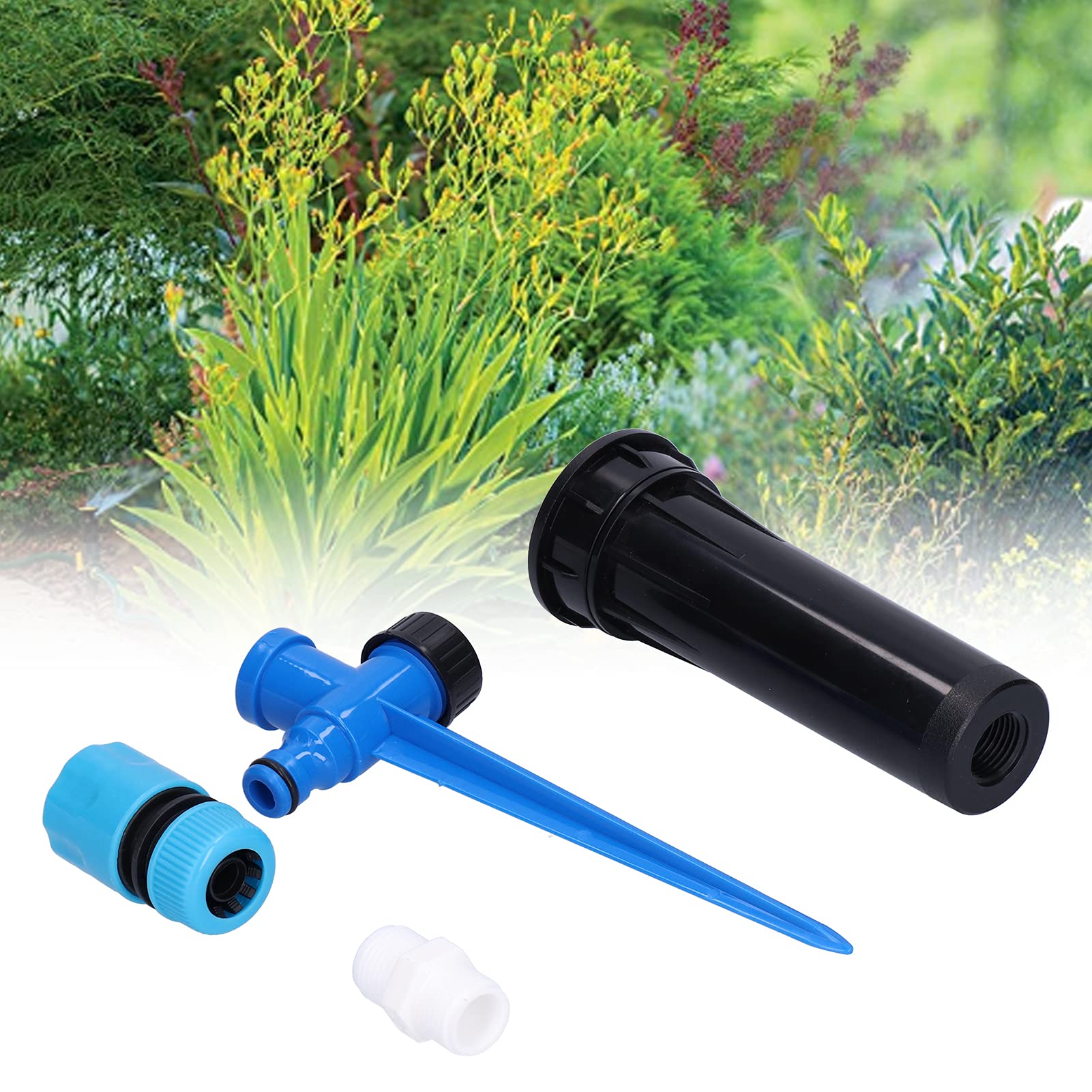 Adjustable G1/2 Female Thread Garden Irrigation Nozzle - Water Saving Sprinkler for Roof Cooling, Lawn Watering & Plant Irrigation | Perfect for Backyard, Greenhouse & Outdoor Gardening