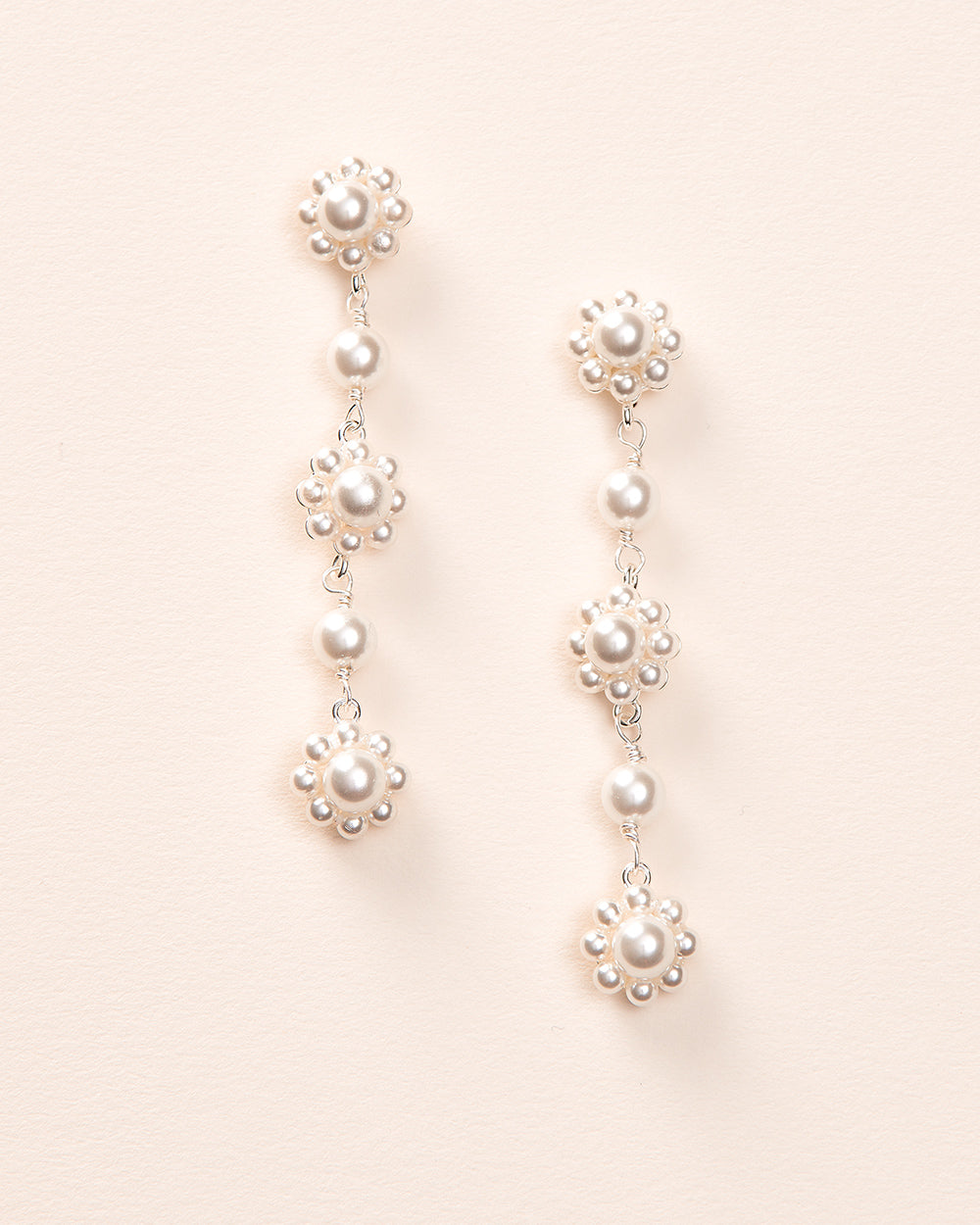 Daria Dangle Earrings for Women - Elegant Drop Earrings with Crystal Accents | Perfect for Parties, Weddings & Evening Events