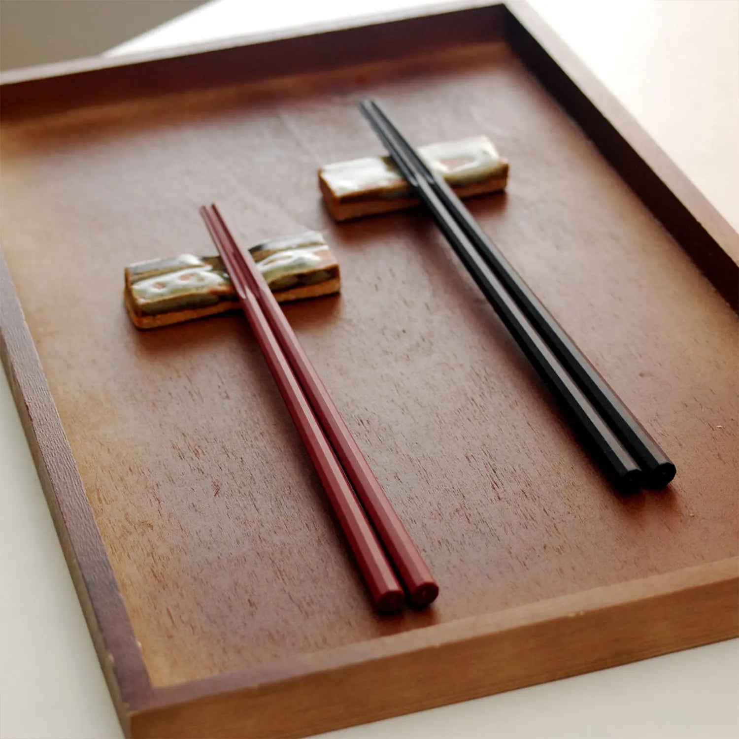 Akebono Non-Slip Decagonal Noodle Chopsticks - Premium Japanese Style Cooking & Eating Utensils for Ramen, Sushi, and Asian Cuisine