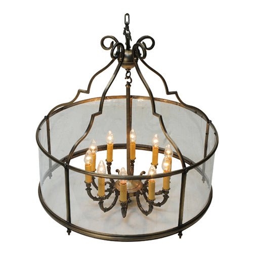 Meyda Tiffany G141C2F36 Stained Glass Table Lamp - Elegant Handcrafted Tiffany Style Lamp for Living Room, Bedroom, or Office Decor