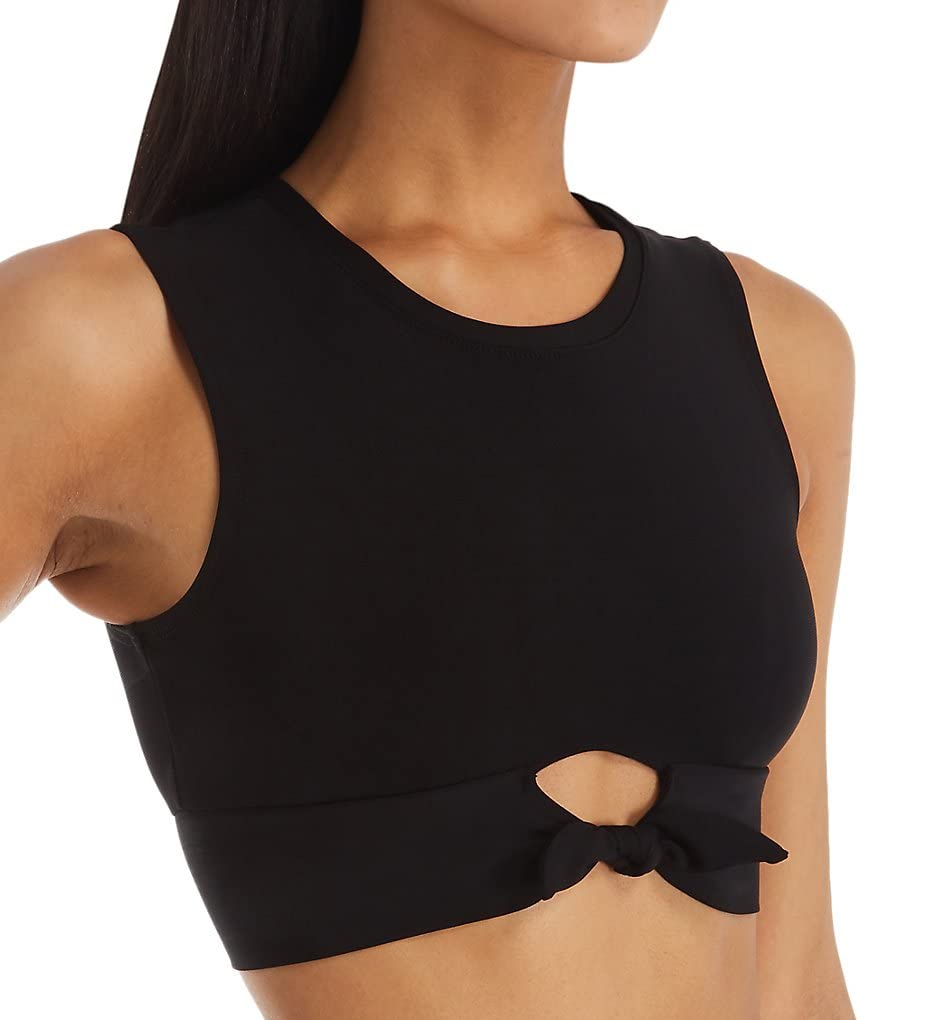Robin Piccone Women's Ava Tank Bikini Top - Swimwear for Women, Flattering Bikini Top for Beach & Pool - Perfect for Summer Vacations and Tropical Getaways
