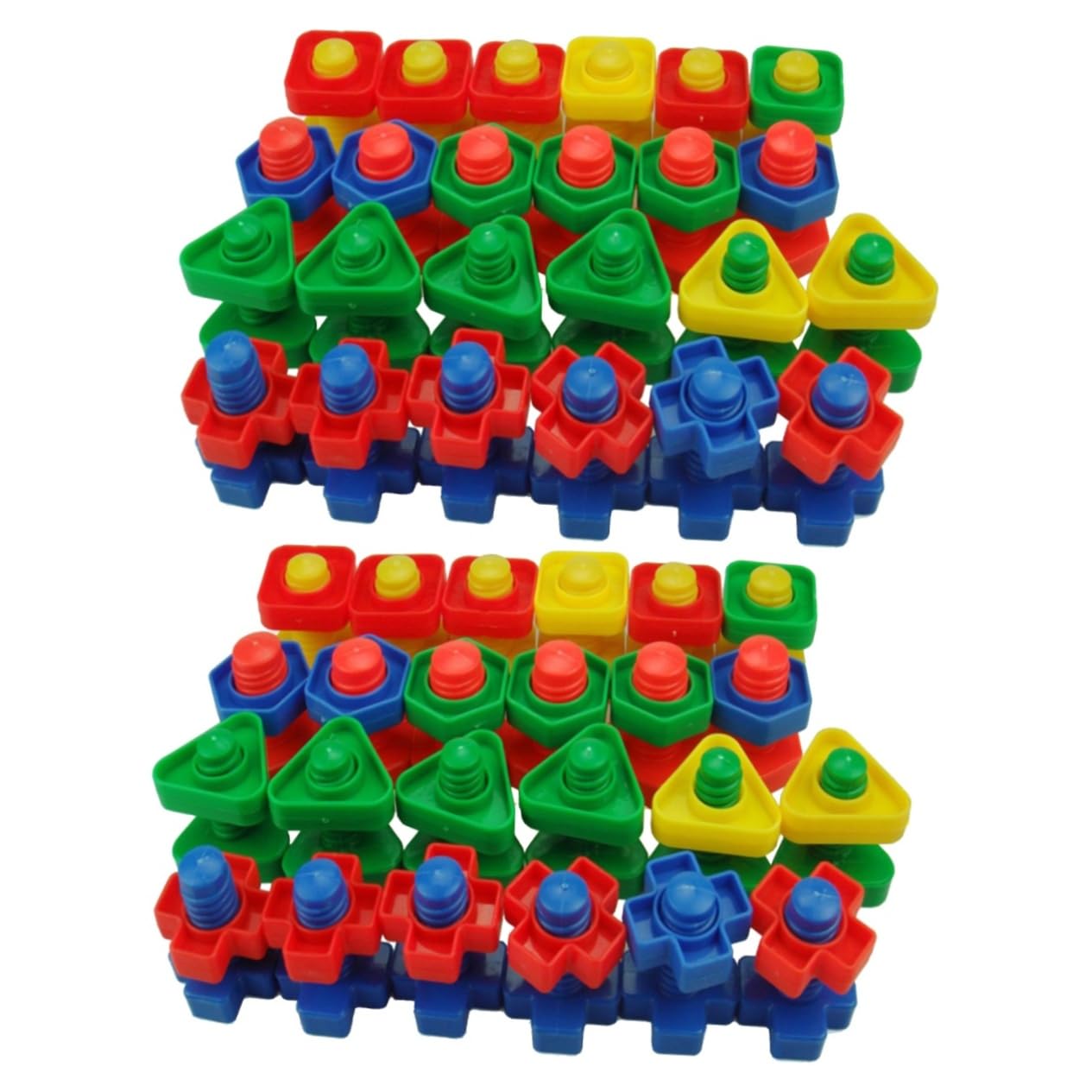 Wakauto 2 Pack Fidget Spinner Nuts - Stress Relief Sensory Toys for Kids & Adults, Bath Time Fun, Office Desk Game, ADHD Anxiety Relief Tool