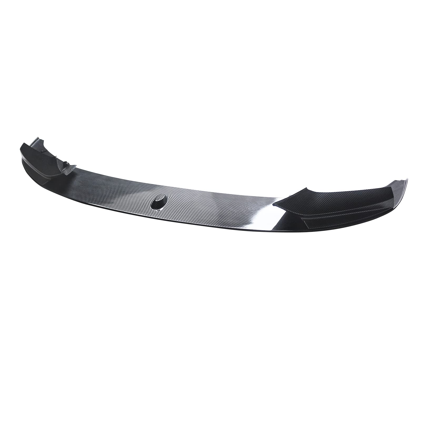 NINTE Front Lip Spoiler for BMW F10 5 Series (2011-2016) | ABS Carbon Fiber Front Bumper Splitter | Compatible with F10 M Sport Bumper | Enhances Aerodynamics & Sporty Look for Street Racing & Car Shows
