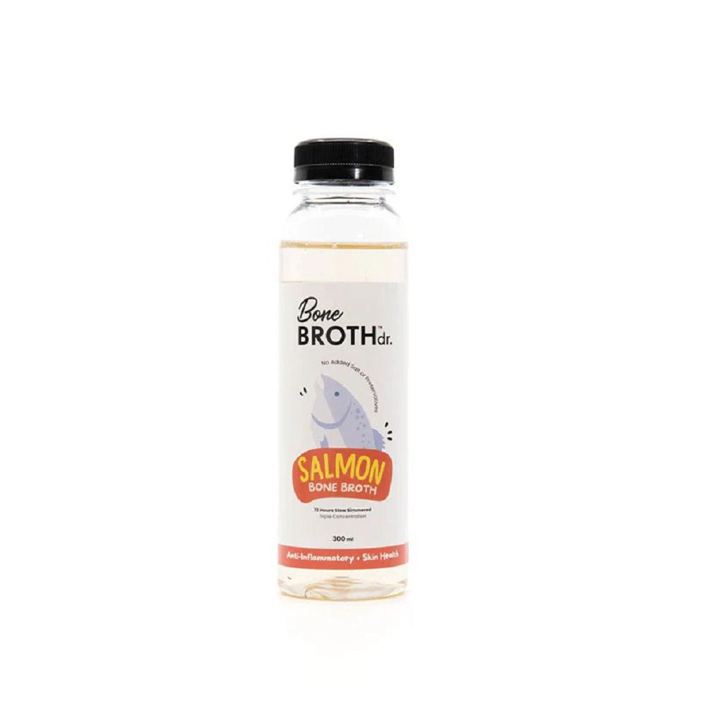 Premium Frozen King Salmon Bone Broth for Dogs & Cats - High Protein, Gluten-Free Pet Supplement for Joint & Skin Health | Perfect for Senior Pets & Post-Surgery Recovery
