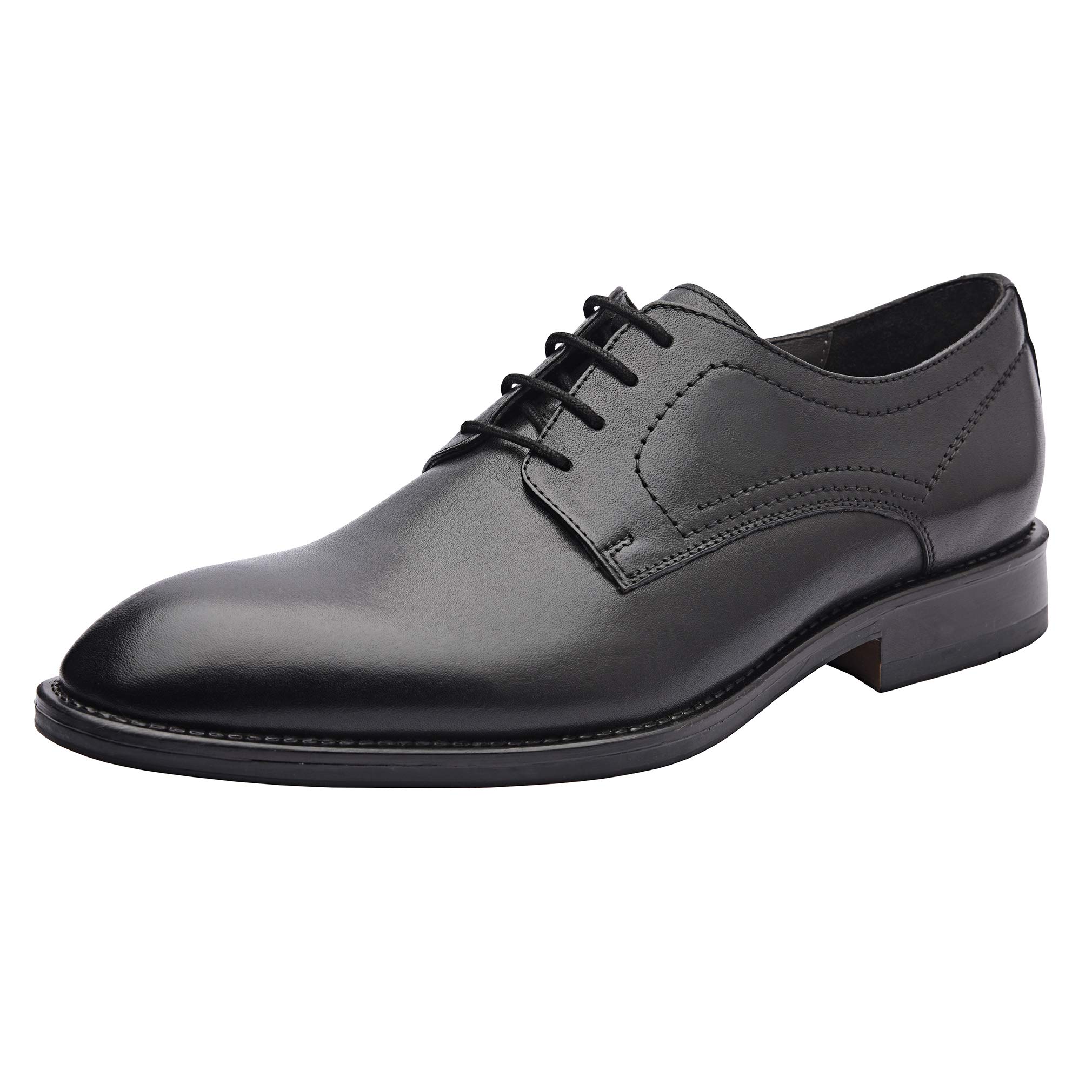 Genuine Leather Men's Derby Dress Shoes - Classic Lace-Up Oxford Business Shoes for Men | Perfect for Office, Weddings & Formal Occasions