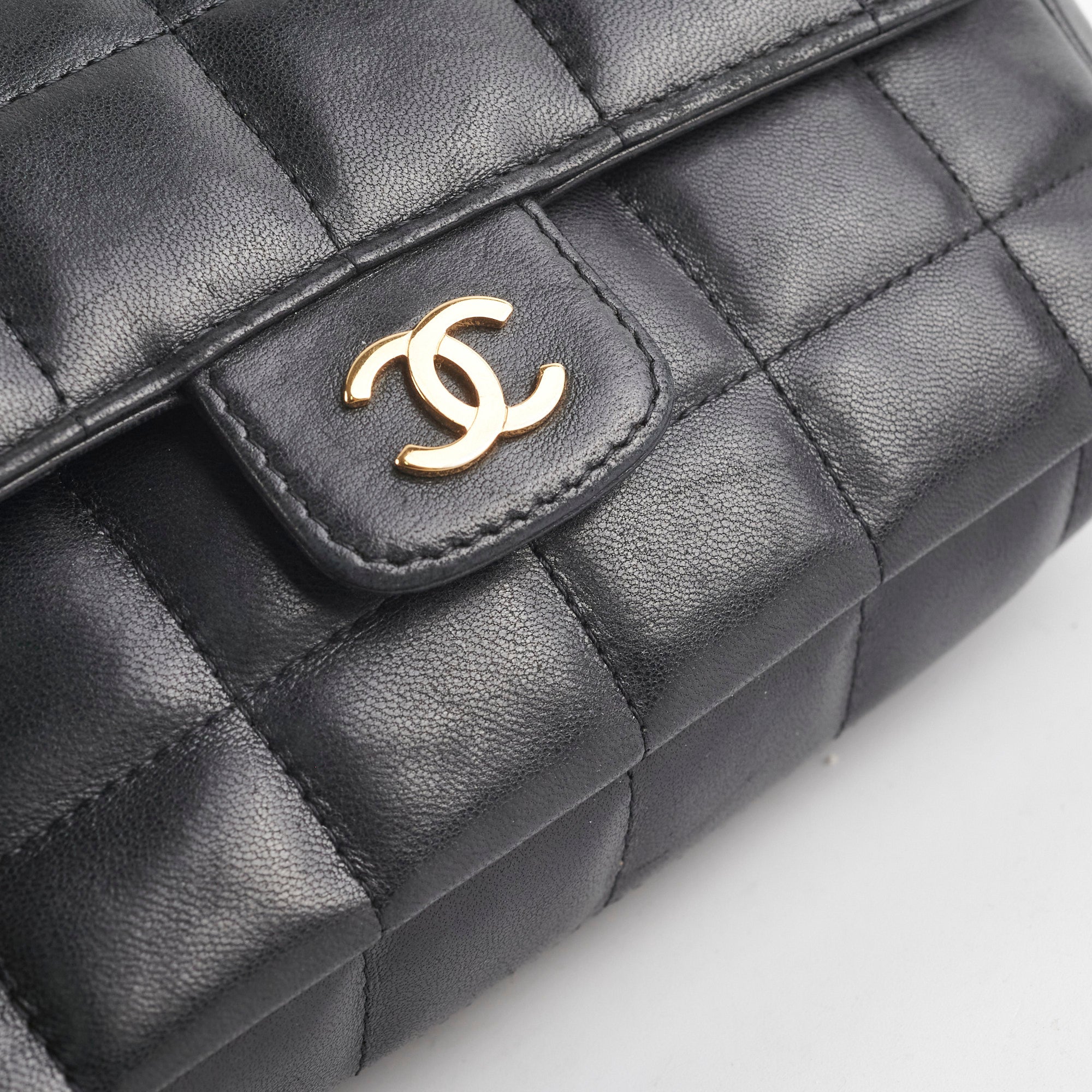Chanel Seasonal Camellia Lambskin Mini Bag Black - Luxury Crossbody Purse for Women, Perfect for Date Night & Evening Events