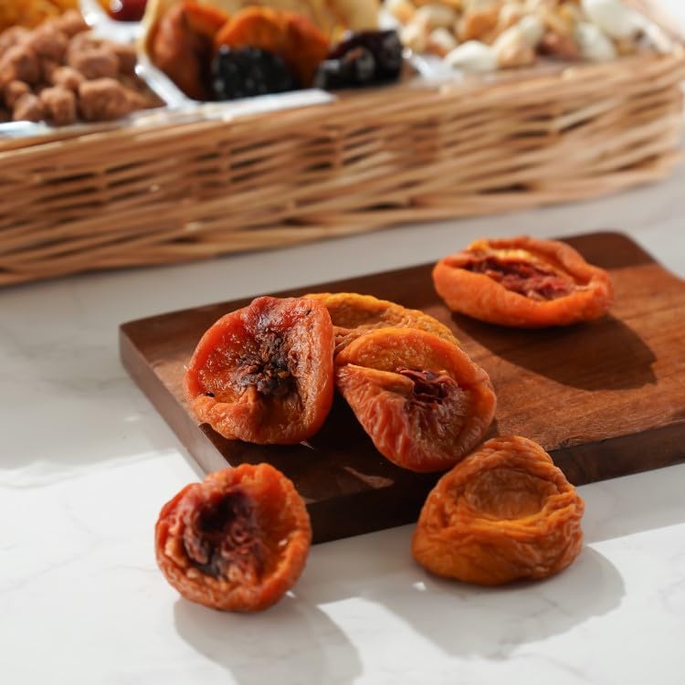 Premium Dried Fruit Gift Basket - Broadway Basketeers Executive Collection | Gourmet Snacks, Corporate Gifts & Holiday Present Ideas
