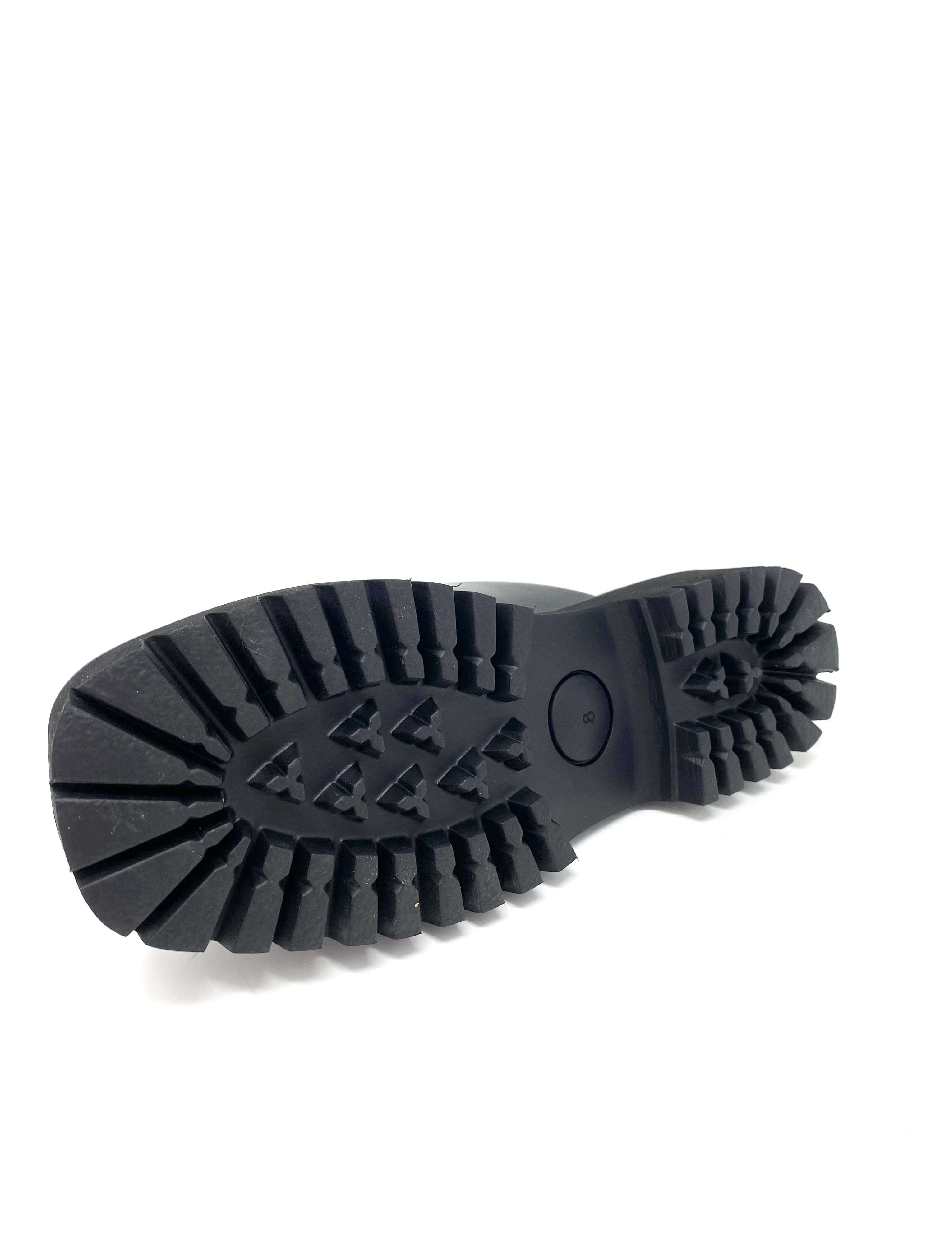 Intentionally Blank Delancey Lug Sole Sandal - Black Leather Platform Sandals for Women | Comfortable & Stylish for Summer Outfits, Beach Vacations & Casual Wear