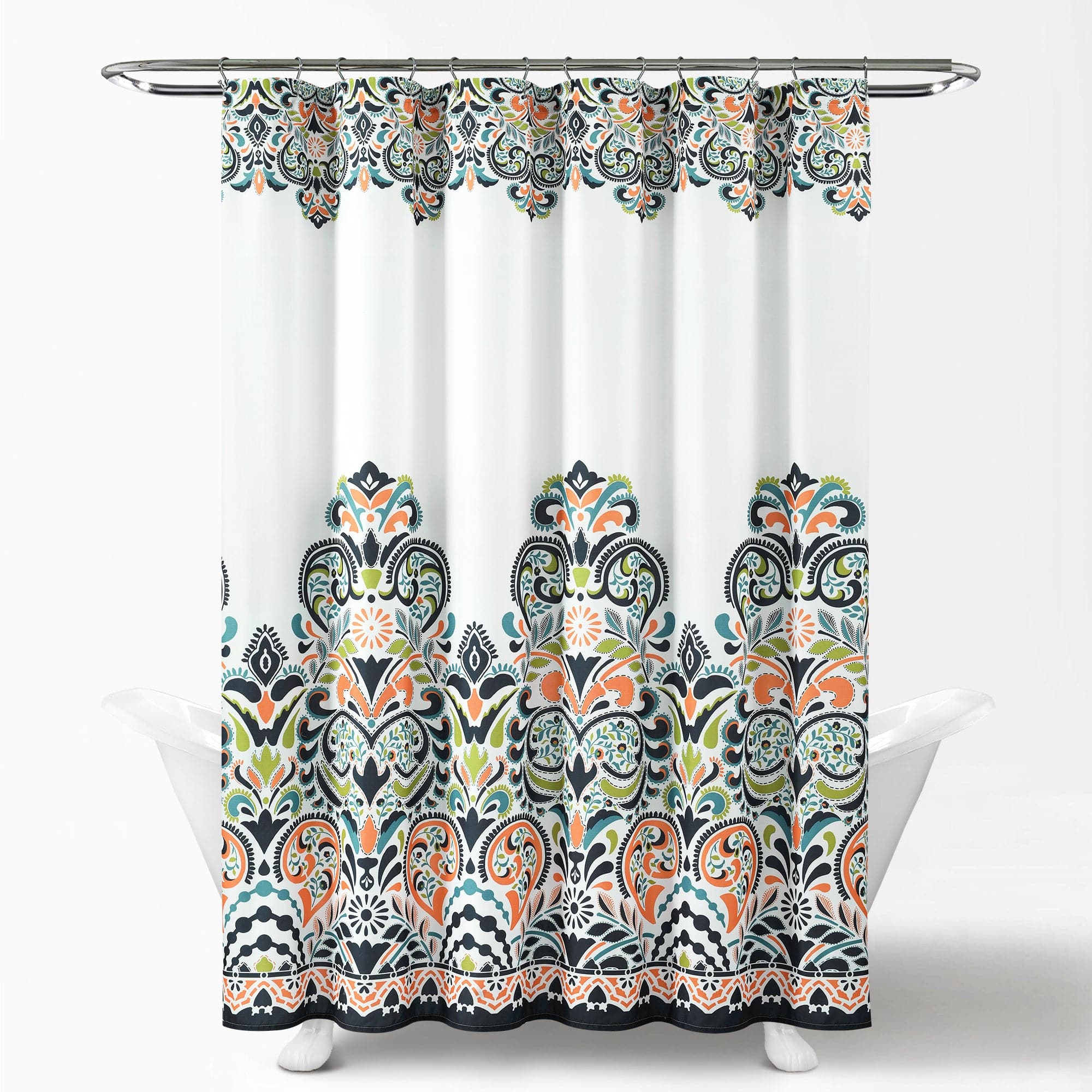 Clara Waterproof Shower Curtain - Elegant Bathroom Decor for Modern Homes | Perfect for Bathrooms, Showers & Spa Retreats