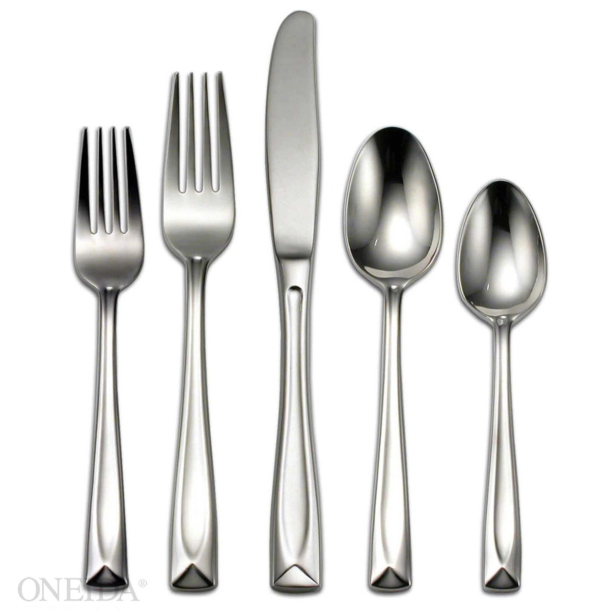 Lincoln 20-Piece Stainless Steel Flatware Set - Elegant Silverware for 4, Perfect for Dining, Entertaining & Wedding Gifts | Durable & Dishwasher Safe Cutlery Set for Everyday Use & Special Occasions