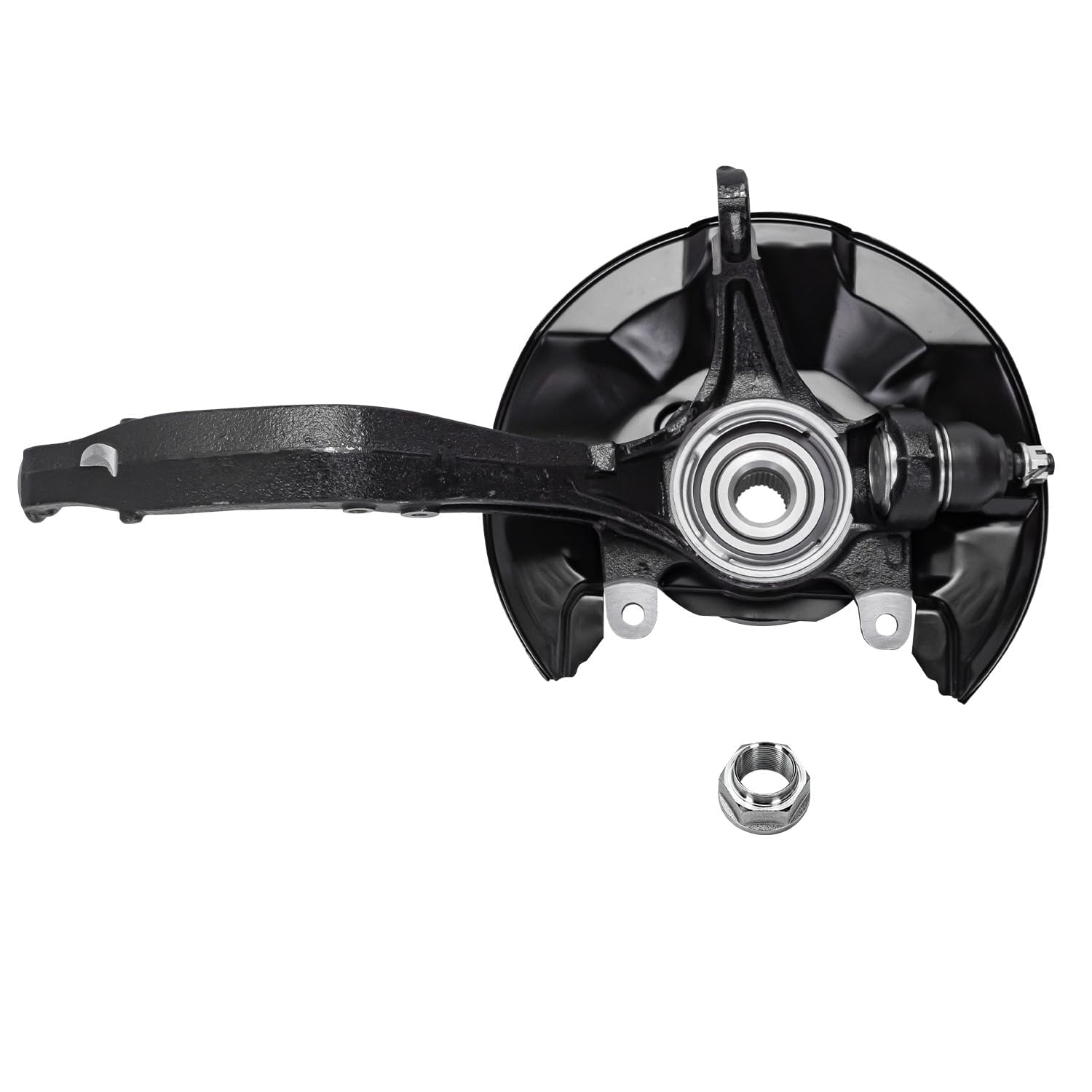 Detroit Axle Front Steering Knuckles & Wheel Bearing Hubs Replacement for 2008-2012 Honda Accord & 2009-2014 Acura TSX - Durable Auto Parts for Smooth Steering & Safe Driving