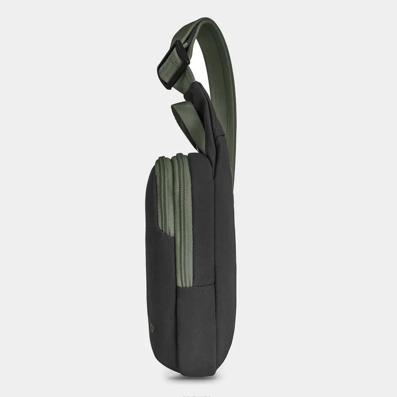 Travelon The Voyages Anti-Theft Compact Sling Bag - Secure Crossbody Purse for Travel, Commuting & Everyday Use
