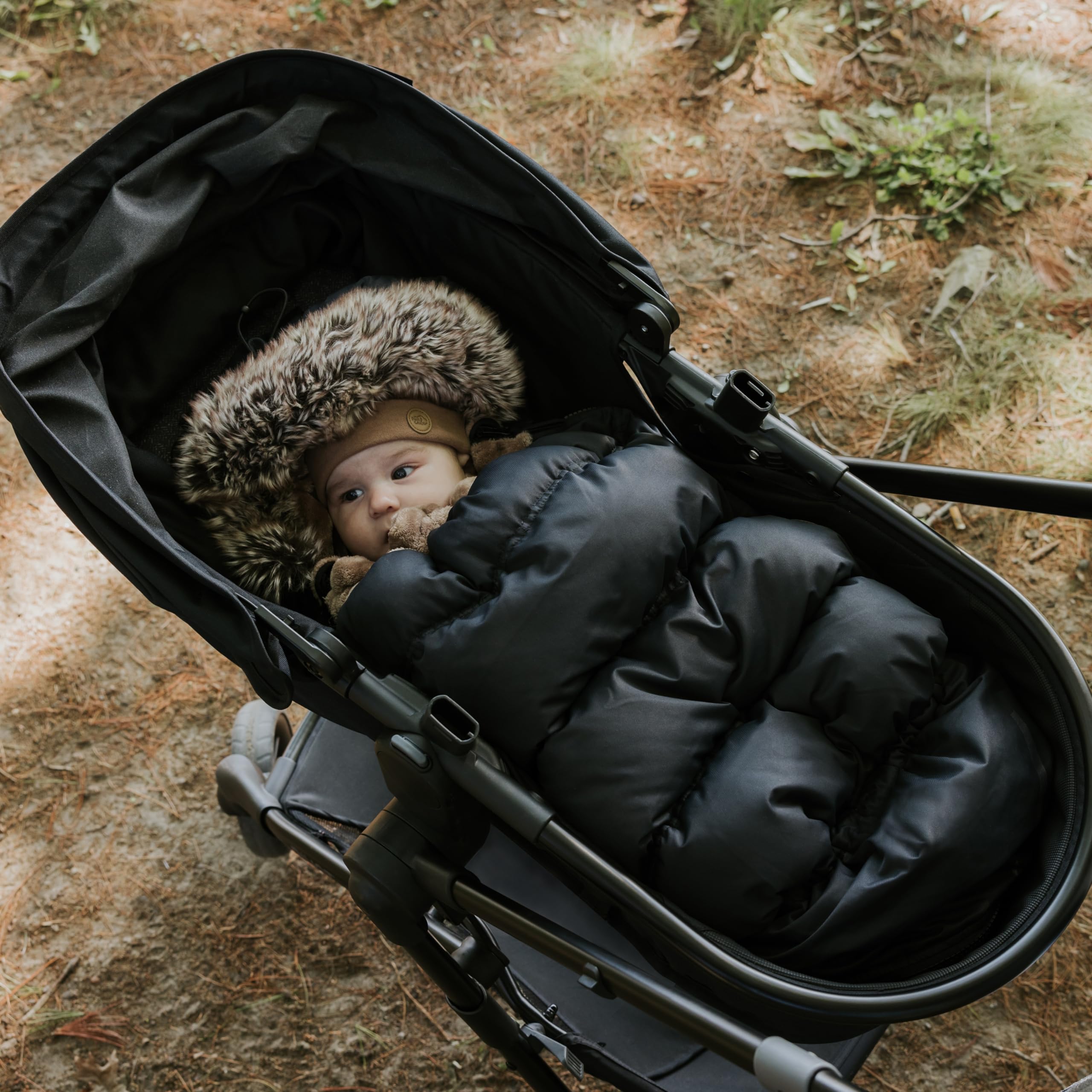 Universal Baby Stroller Footmuff - Warm Toddler & Infant Sleeping Bag with Neck Warmer | Waterproof & Windproof for Strollers, Carriages, Pushchairs | Perfect for Winter Walks, Outdoor Adventures & Daily Commutes