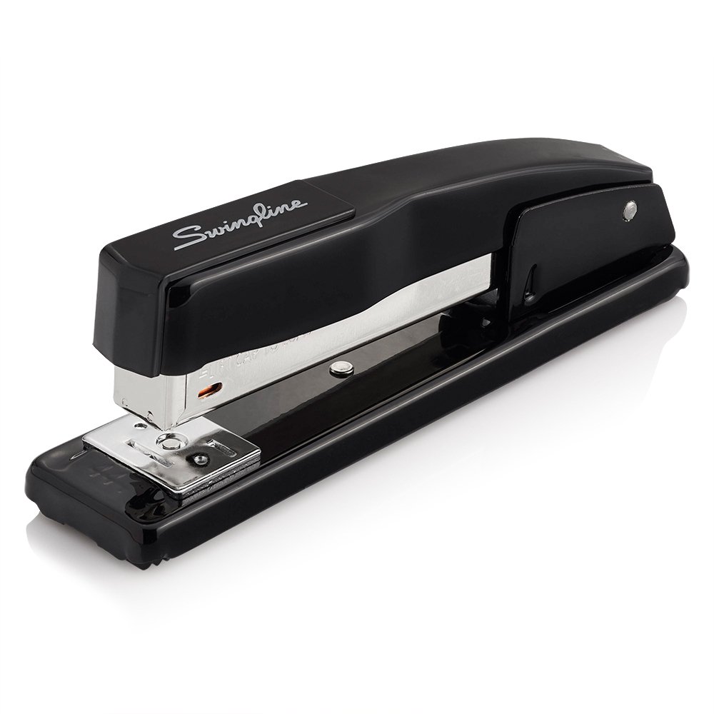 Swingline Heavy Duty Commercial Stapler - Black Office Desk Stapler for Paper, Documents, Files | Perfect for Office, School, Home & Business Use